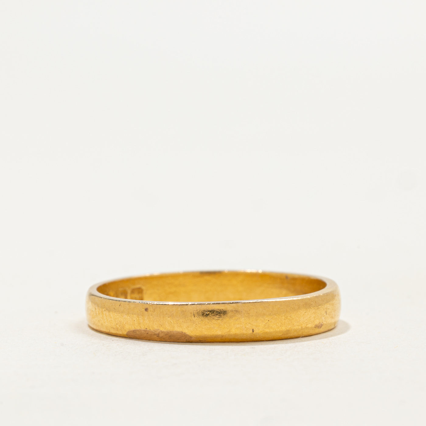 1925 Birmingham 22k Yellow Gold Band | 3.59mm | SZ 10.75