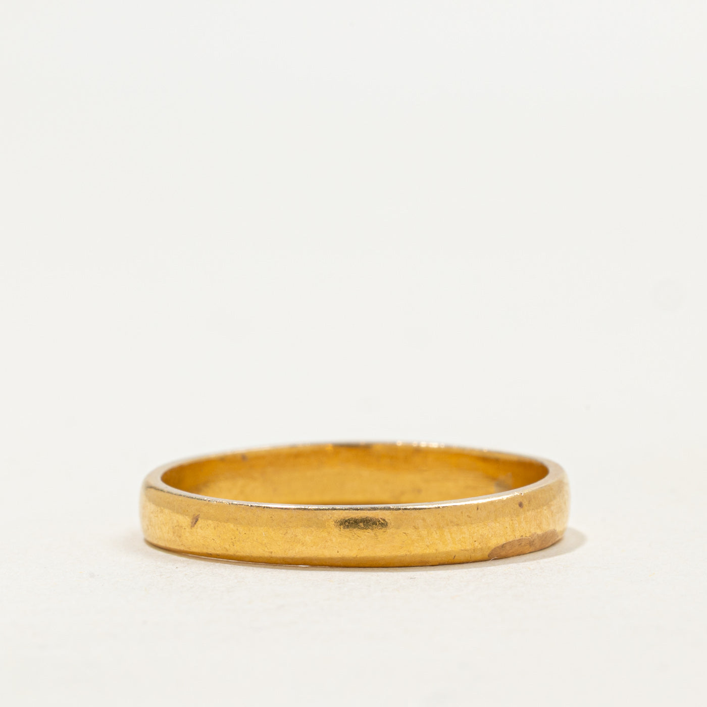 1925 Birmingham 22k Yellow Gold Band | 3.59mm | SZ 10.75