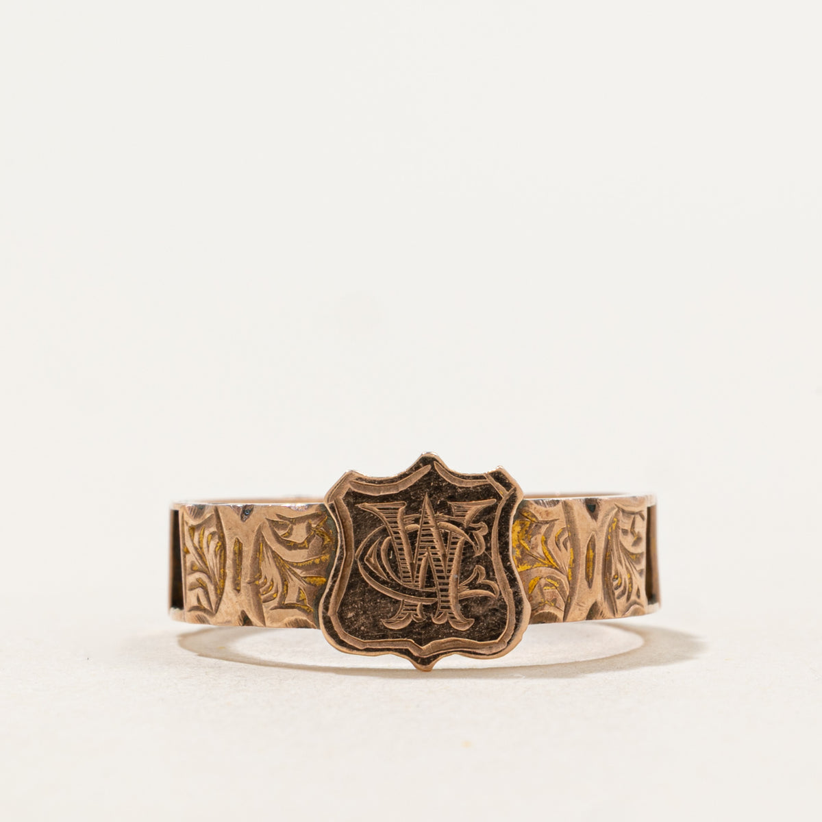 1905 Chester Braided Hair “WC” Crest Band | SZ 6.25