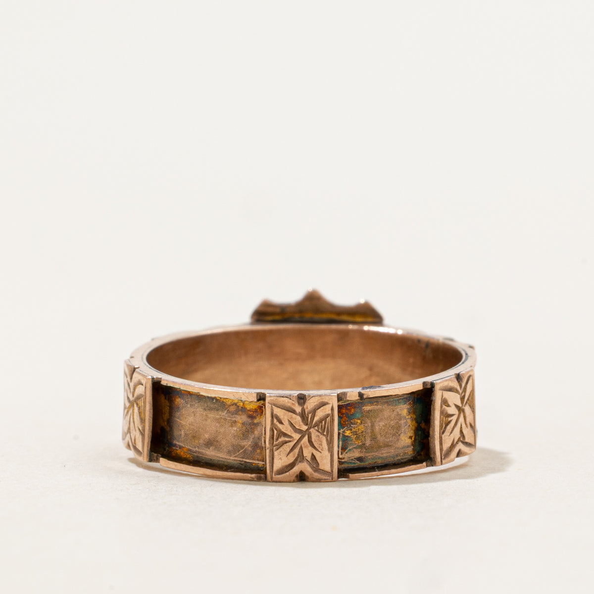 1905 Chester Braided Hair “WC” Crest Band | SZ 6.25