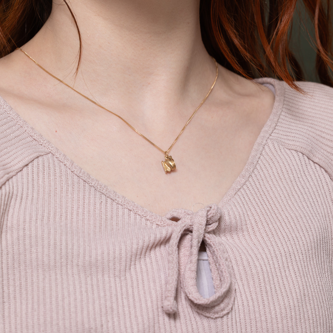 14k Toilet Charm