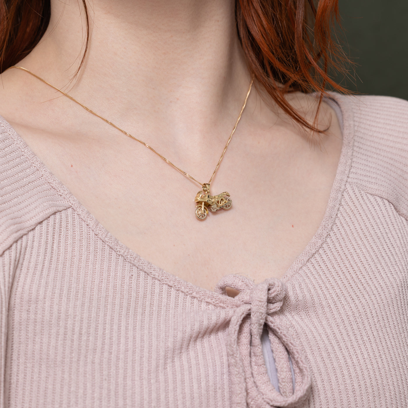 10k Motorcycle Charm