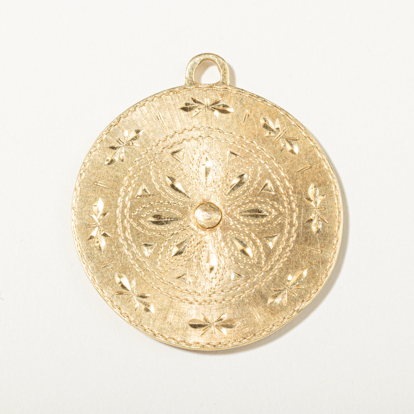 18k Diamond Aquarius Zodiac Pendant | 0.53ctw