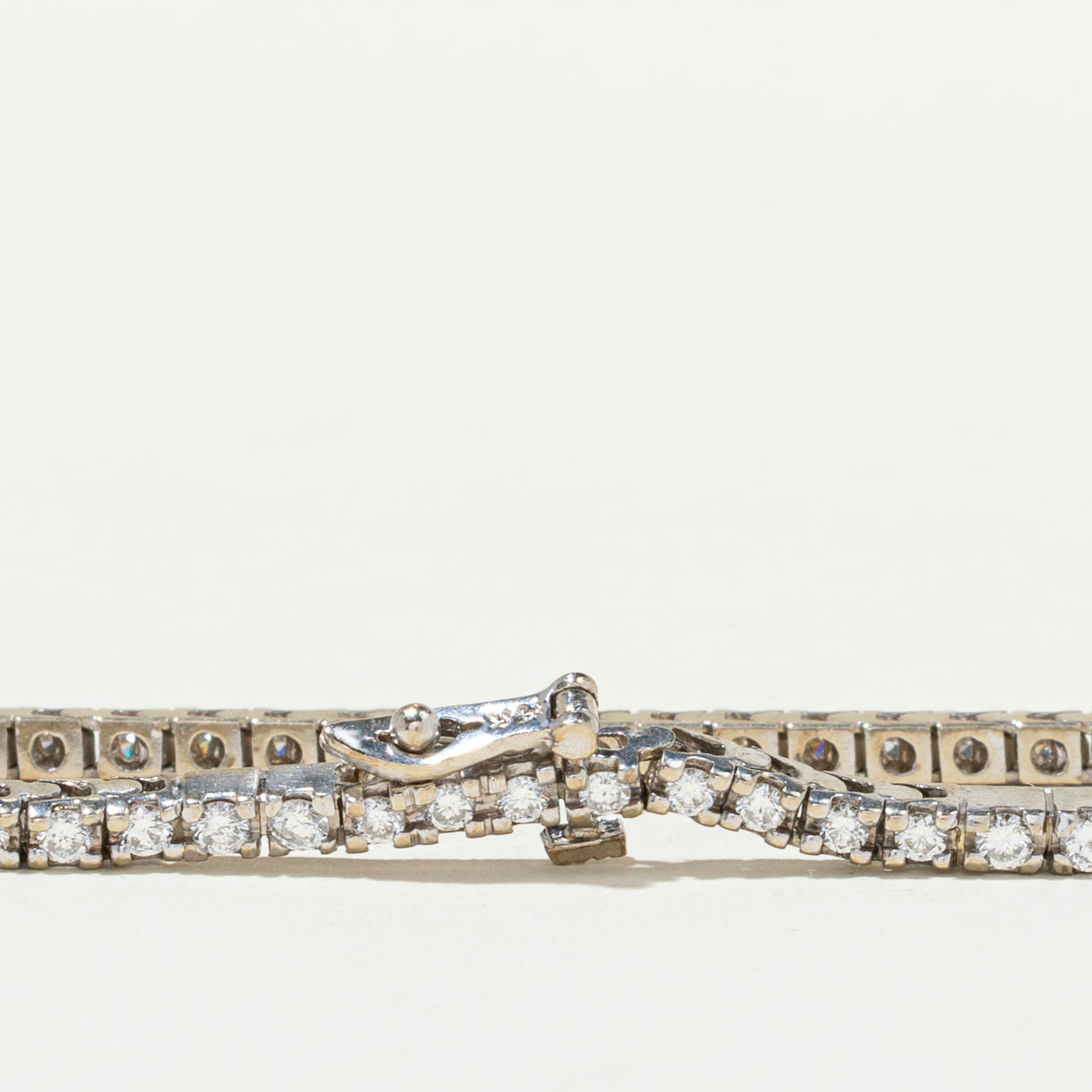 14k Diamond Tennis Bracelet | 1.95ctw | 7.5"
