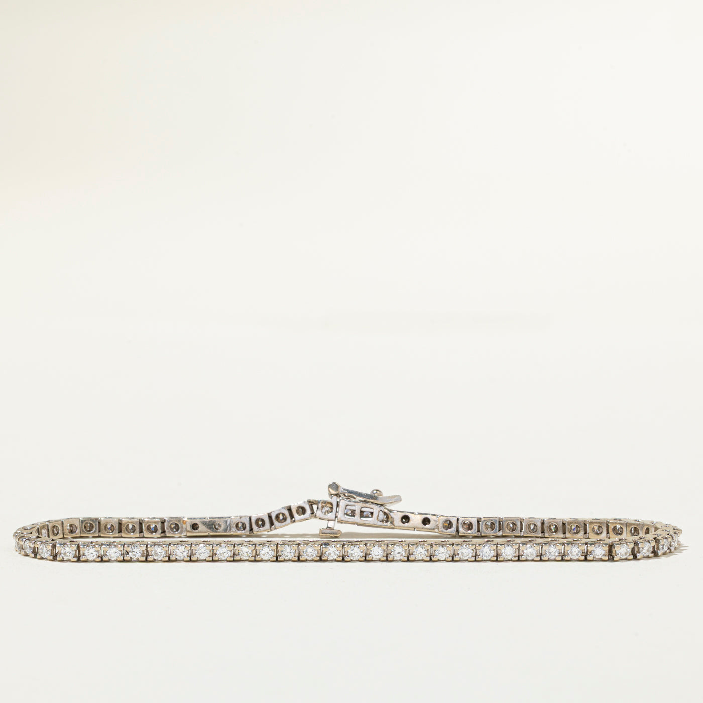14k Diamond Tennis Bracelet | 1.95ctw | 7.5"