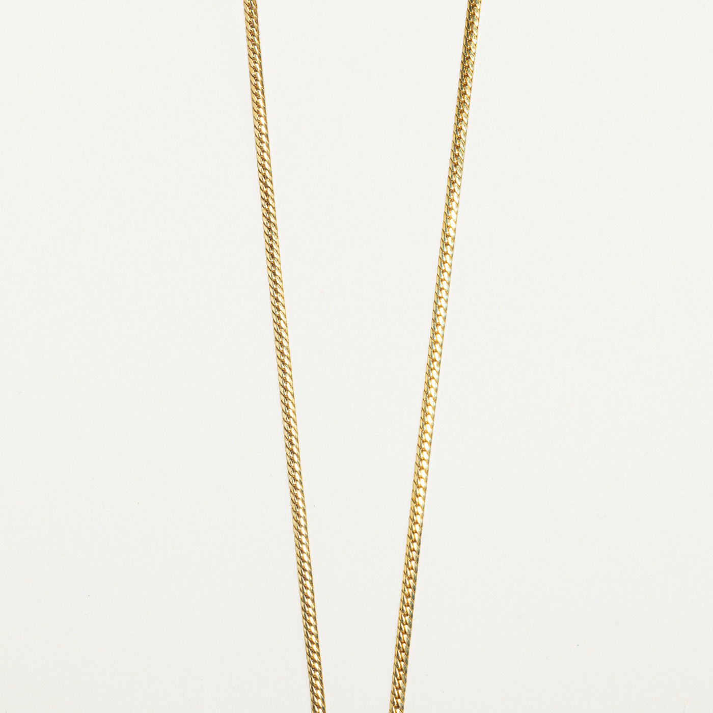 18k Diamond Accented Geometric Necklace | 0.23ctw | 18.5"