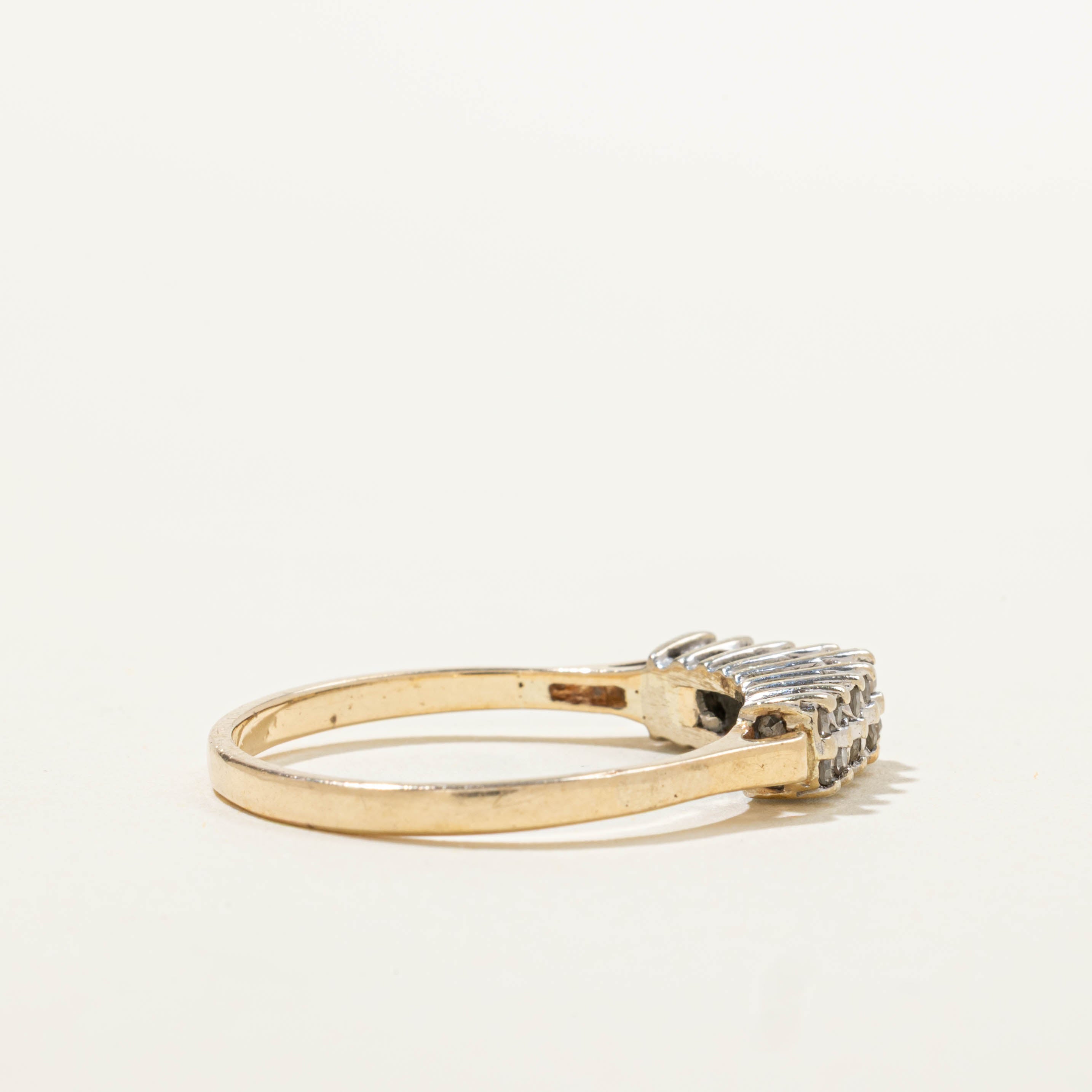 Double Row Diamond Ring | SZ 9.75