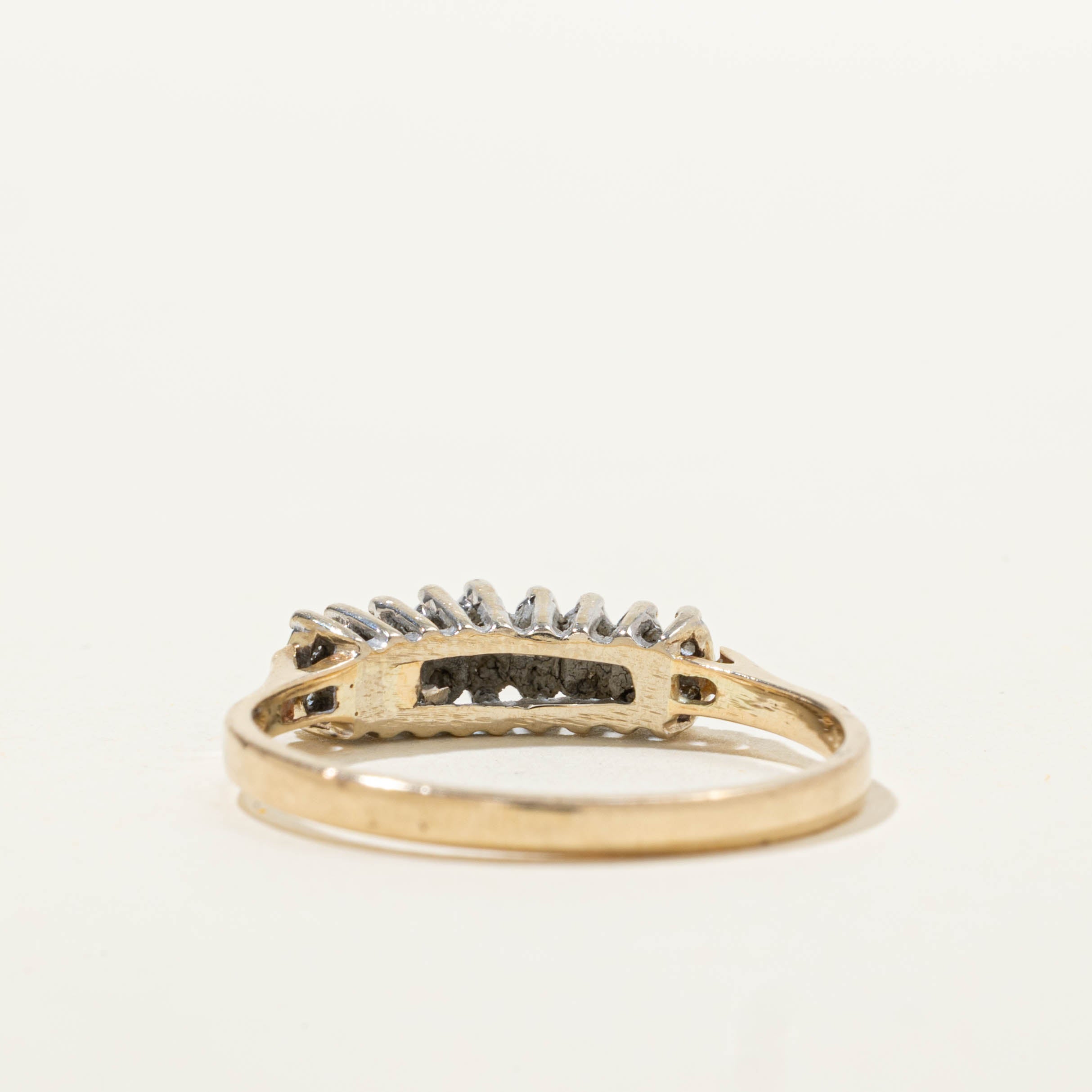 Double Row Diamond Ring | SZ 9.75
