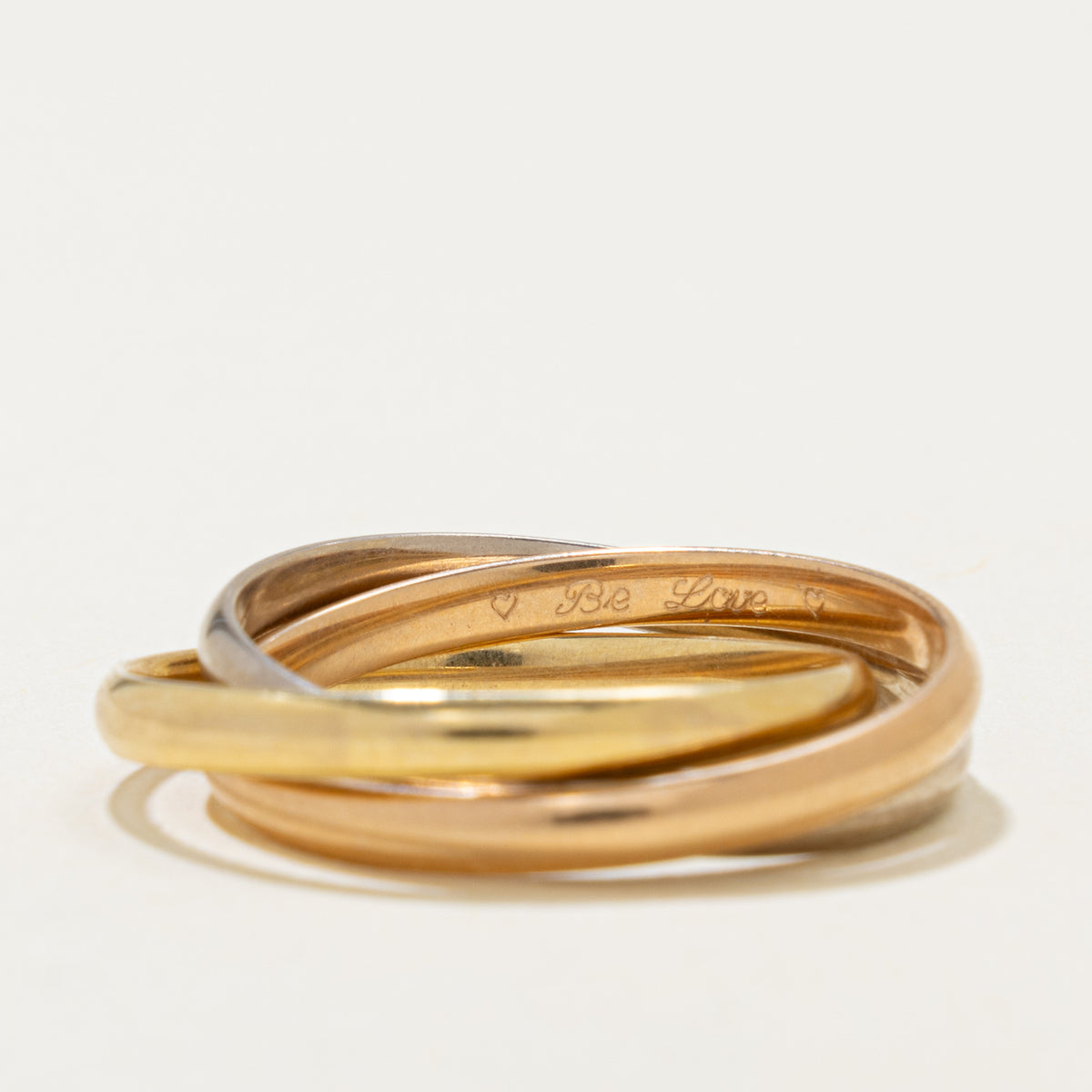 'Cartier' Trinity Ring, Small Model Ring | SZ 8.5
