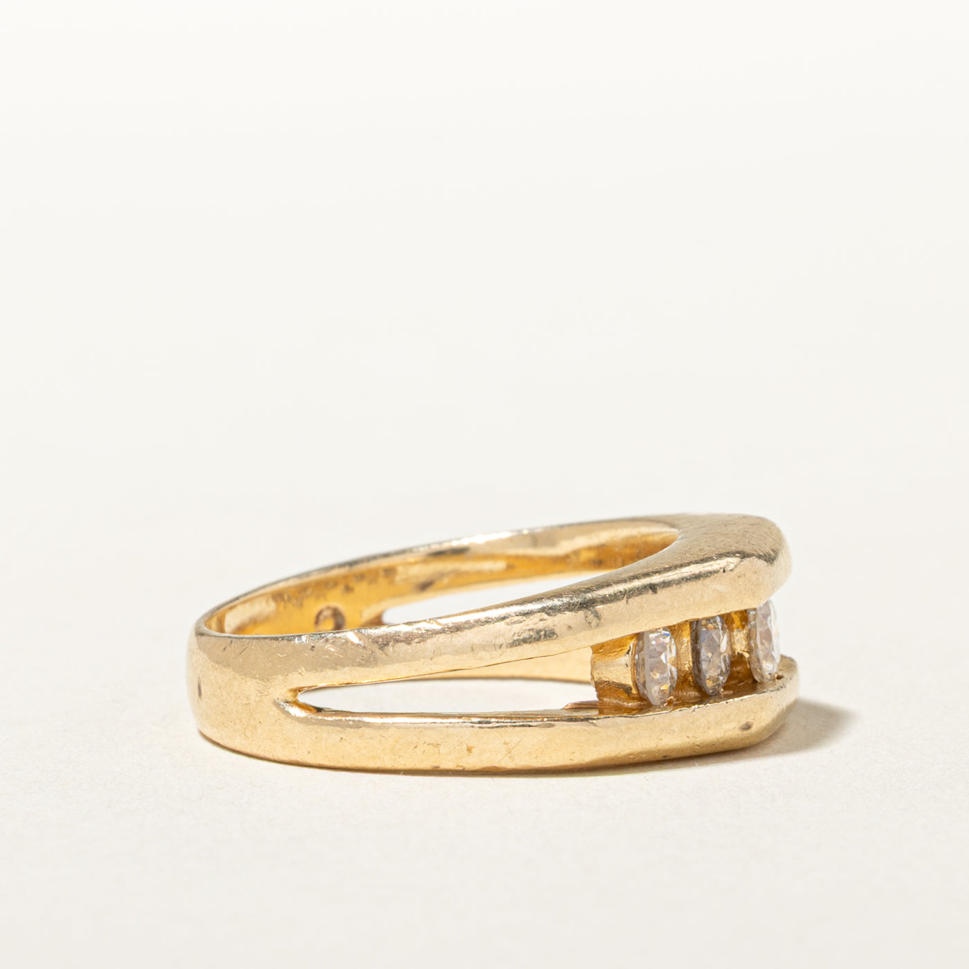 14k Five Stone Diamond Ring | 0.71ctw | SZ 7.25