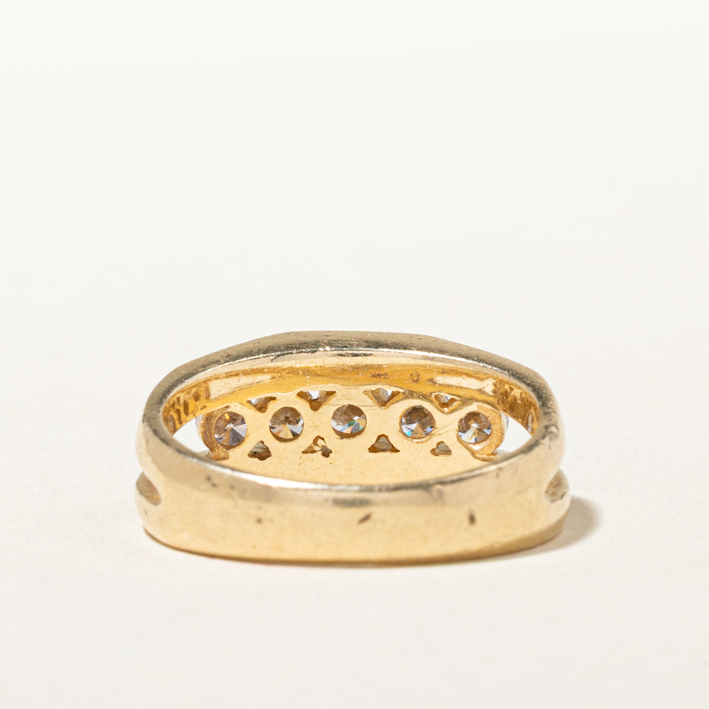 14k Five Stone Diamond Ring | 0.71ctw | SZ 7.25
