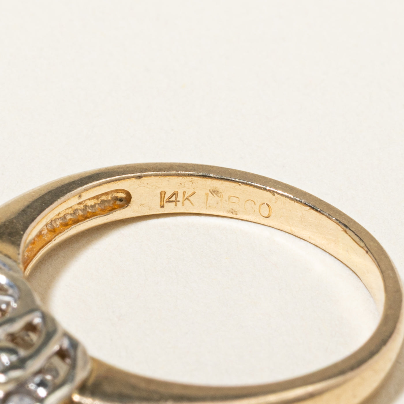 14k Diamond Cluster Accented Ring | 0.73ctw | SZ 5.75