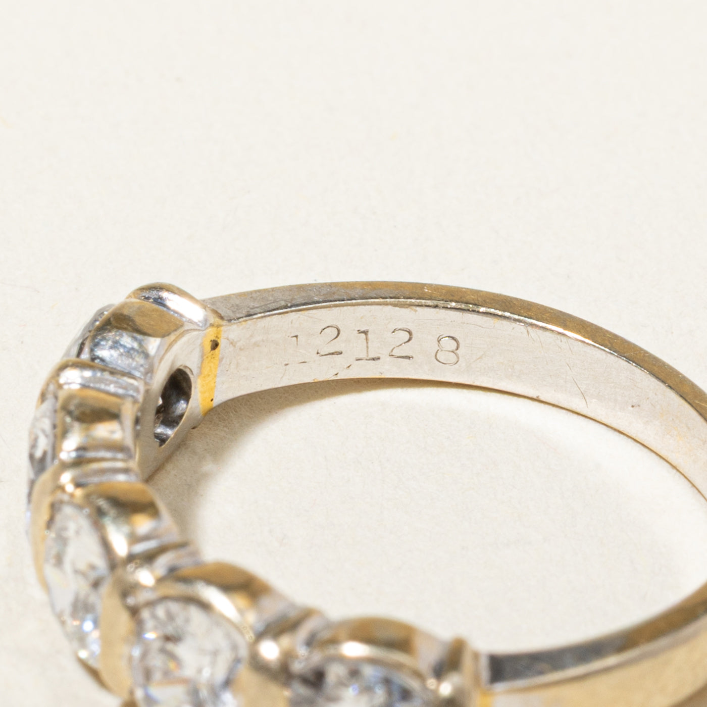 18k Five Stone Diamond Band | 1.48ctw | 4mm | SZ 5