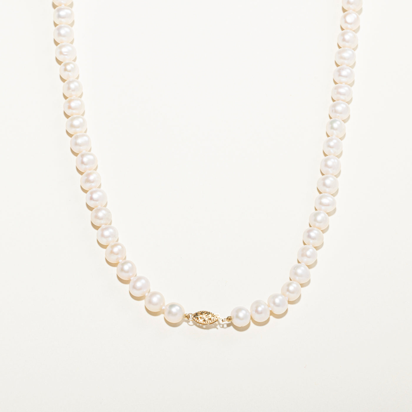 14k Pearl Strand Necklace | 36"