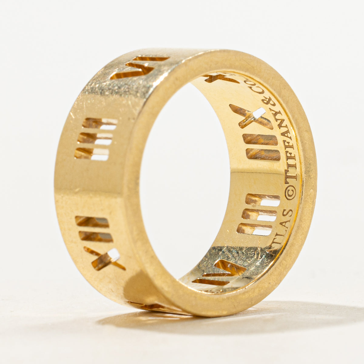'Tiffany & Co.' Atlas Wide Ring | 7.7mm | SZ 5.5