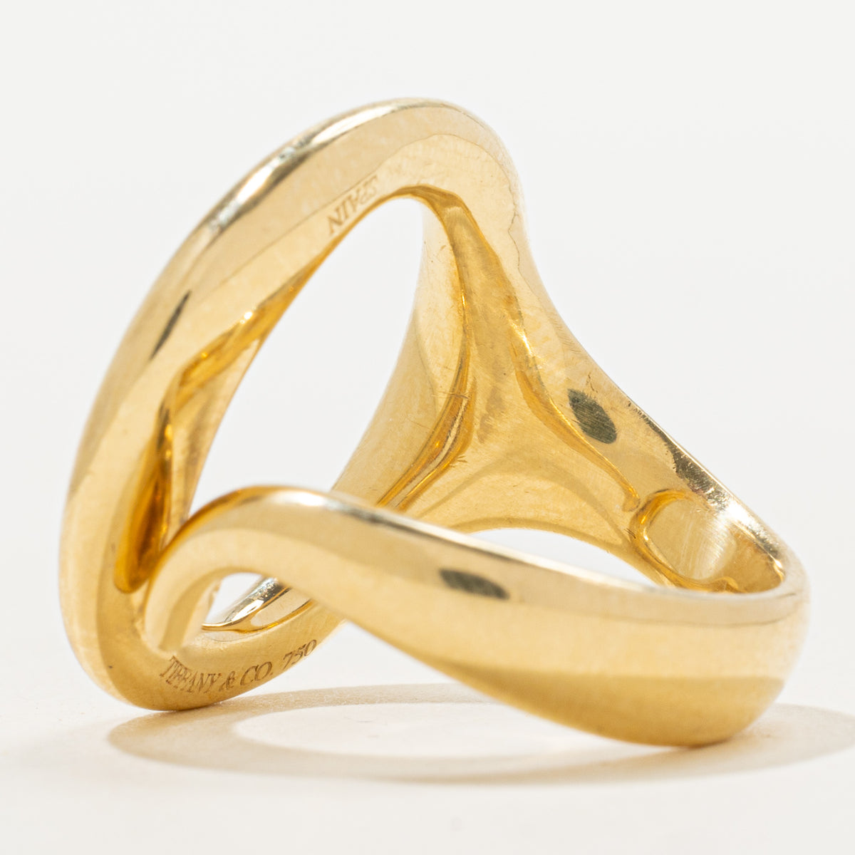 'Tiffany' Elsa Peretti 18k Gold Sevillana Ring | SZ 5.5