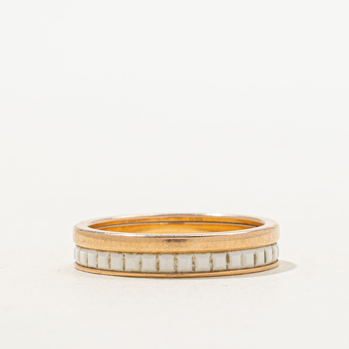 'Boucheron' Quatre White Edition 18k Wedding Band 18k  | 3.78mm | SZ 5.25