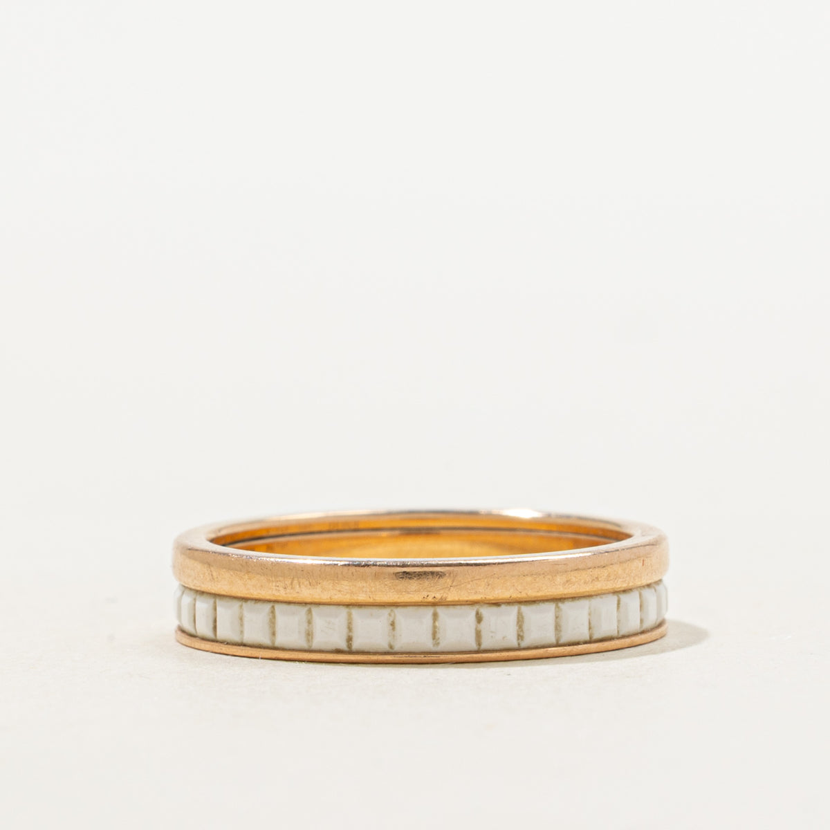 'Boucheron' Quatre White Edition 18k Wedding Band 18k  | 3.78mm | SZ 5.25