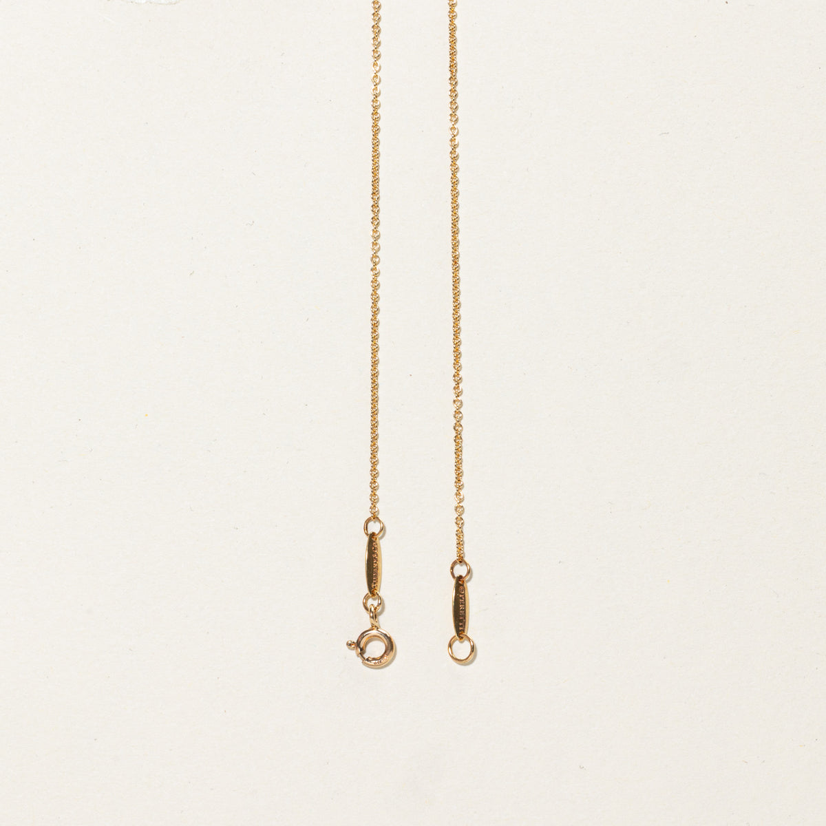 'Tiffany & Co.' Elsa Peretti Open Heart Pendant | 0.02ctw | 16"