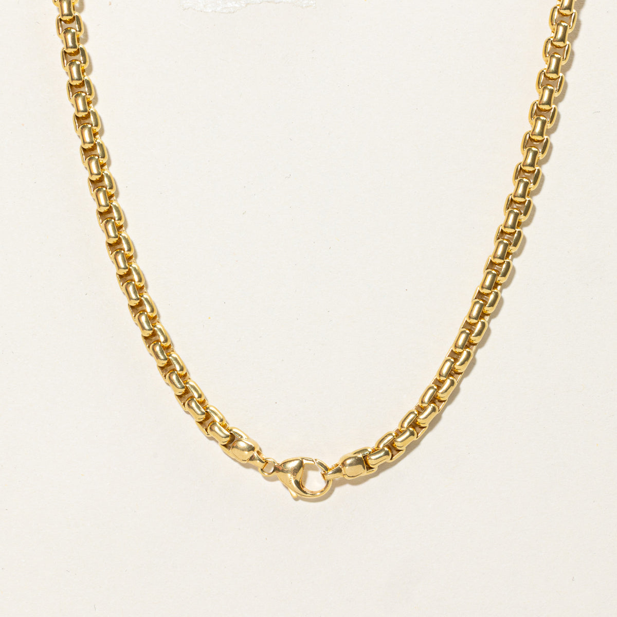 'Tiffany & Co.' 18k Yellow Gold Square Link Chain | 20"