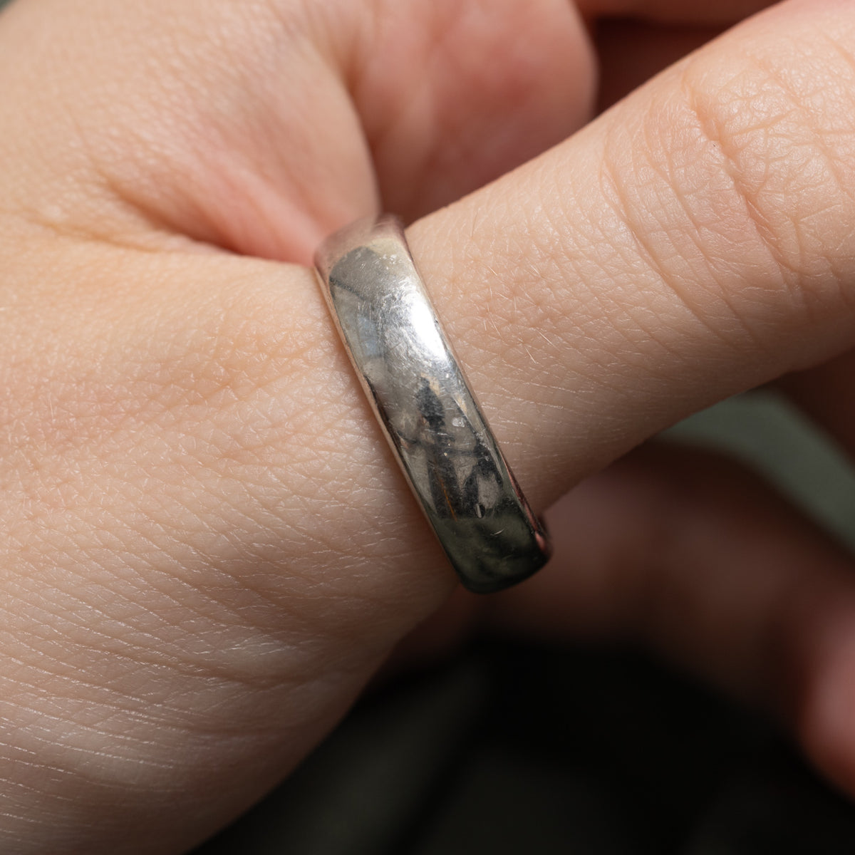 'Tiffany & Co.' Forever Platinum Lucida Wedding Band Ring | 6mm | SZ 11