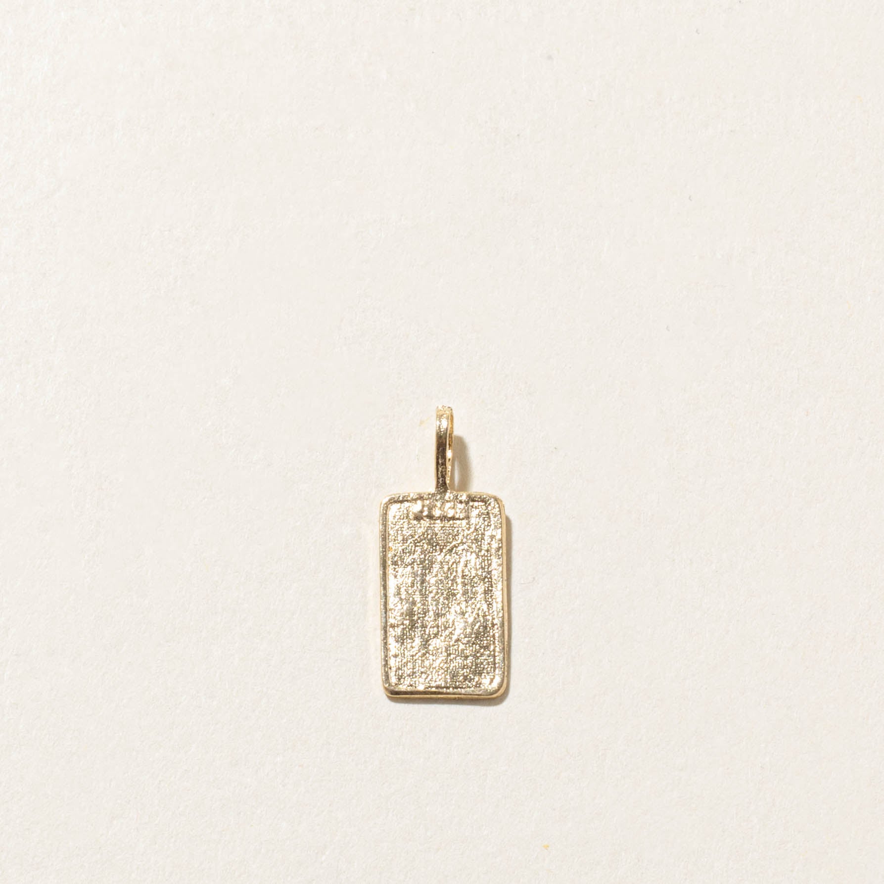 14k Aries Zodiac Charm
