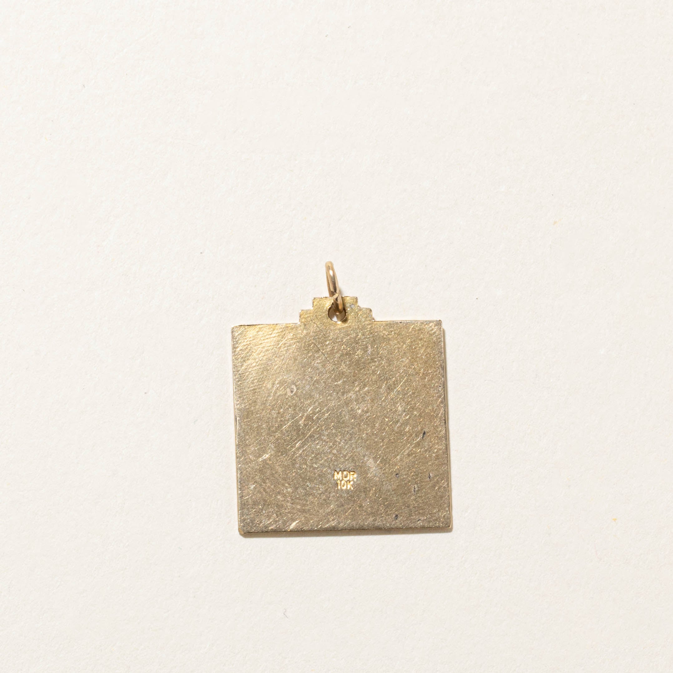 10k Taurus Zodiac Pendant