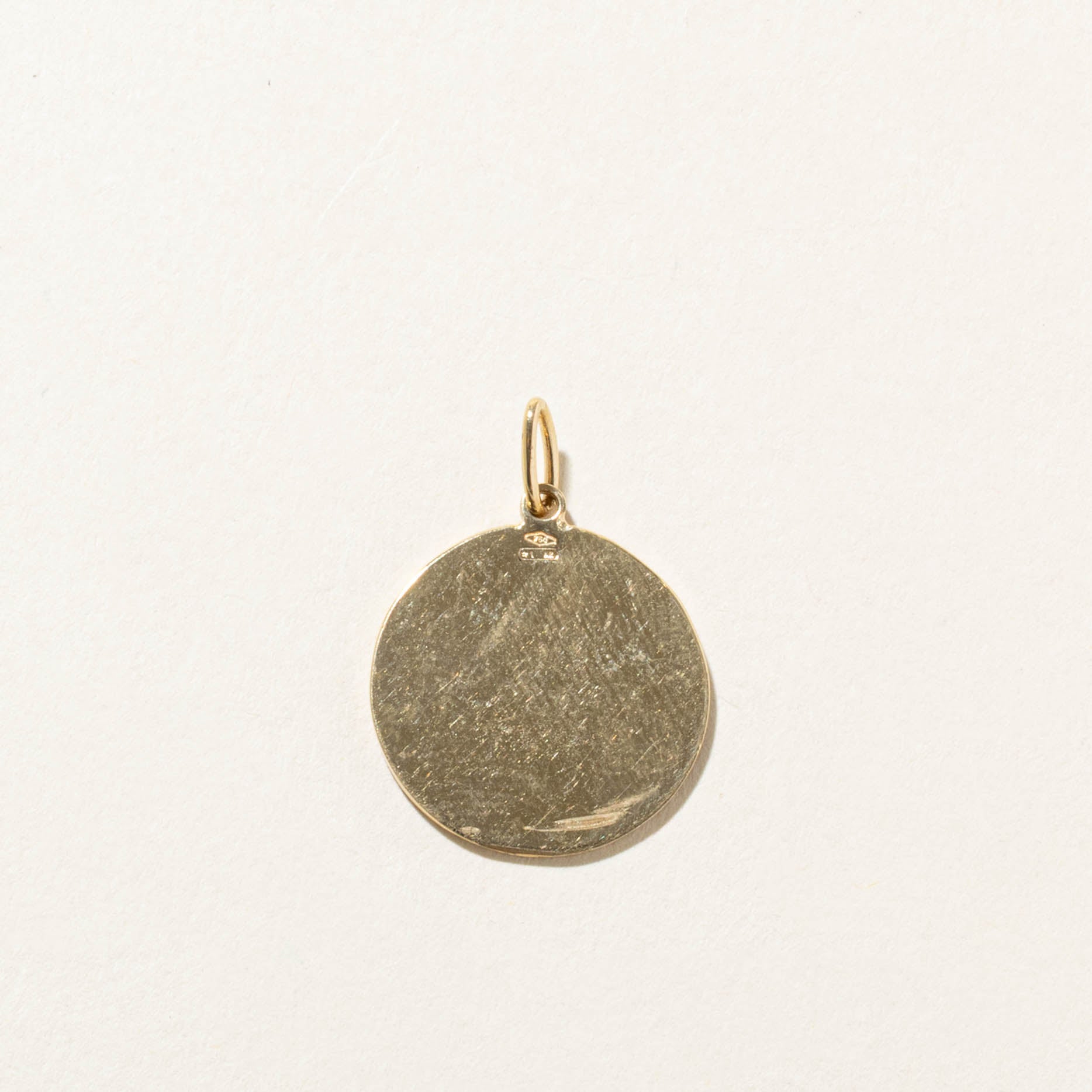Italian 18k Gemini Zodiac Charm