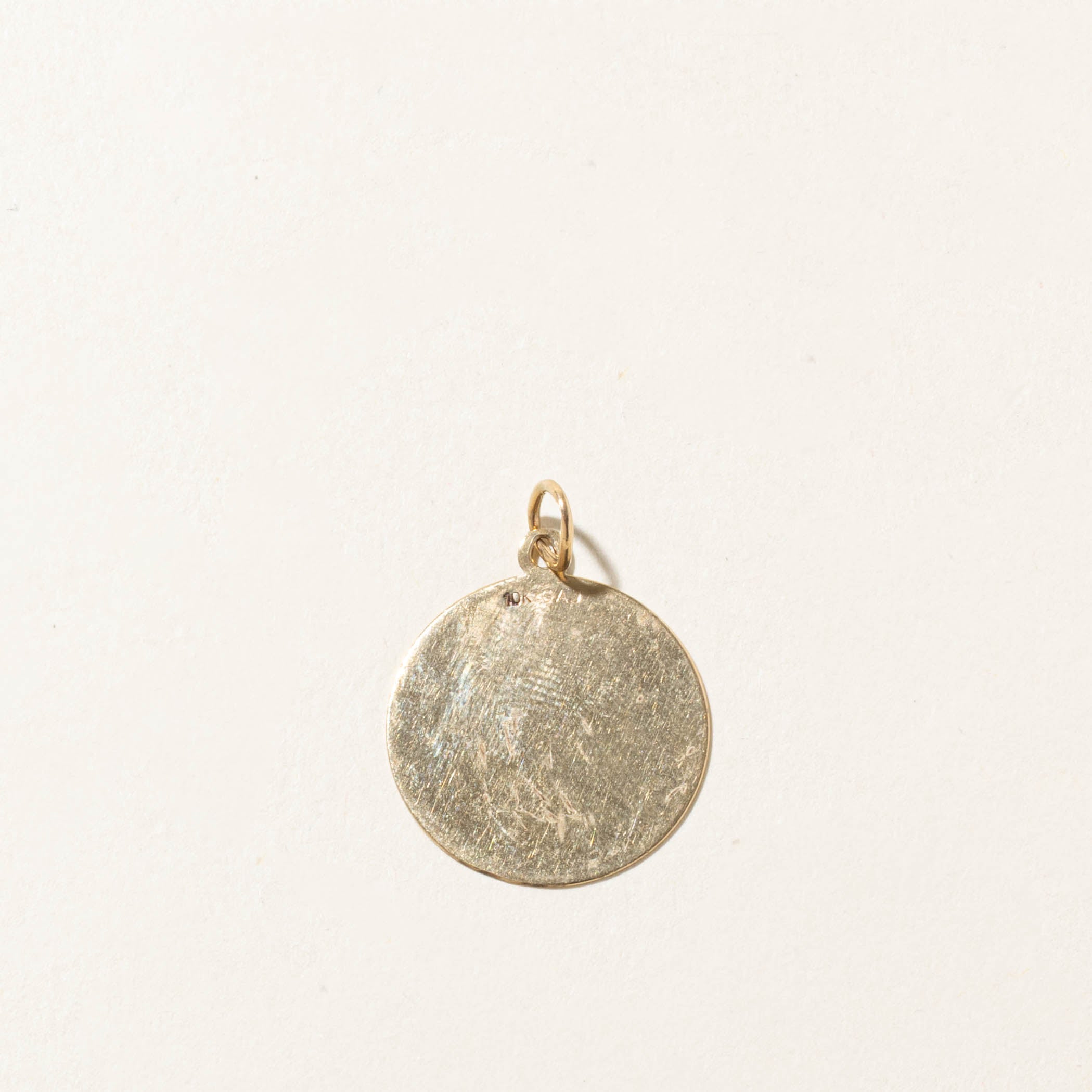 10k Cancer Zodiac Pendant