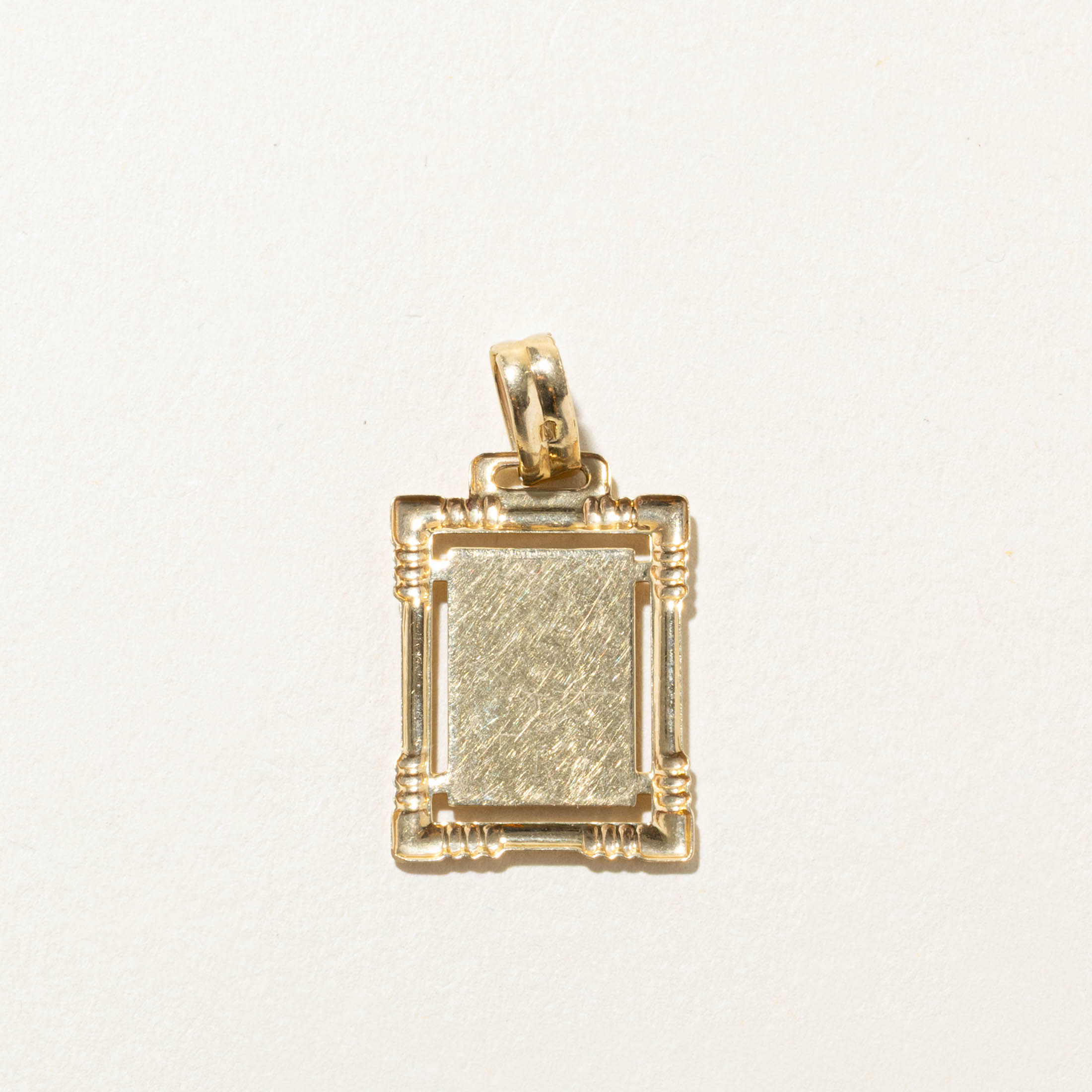 Czech 14k Virgo Zodiac Pendant