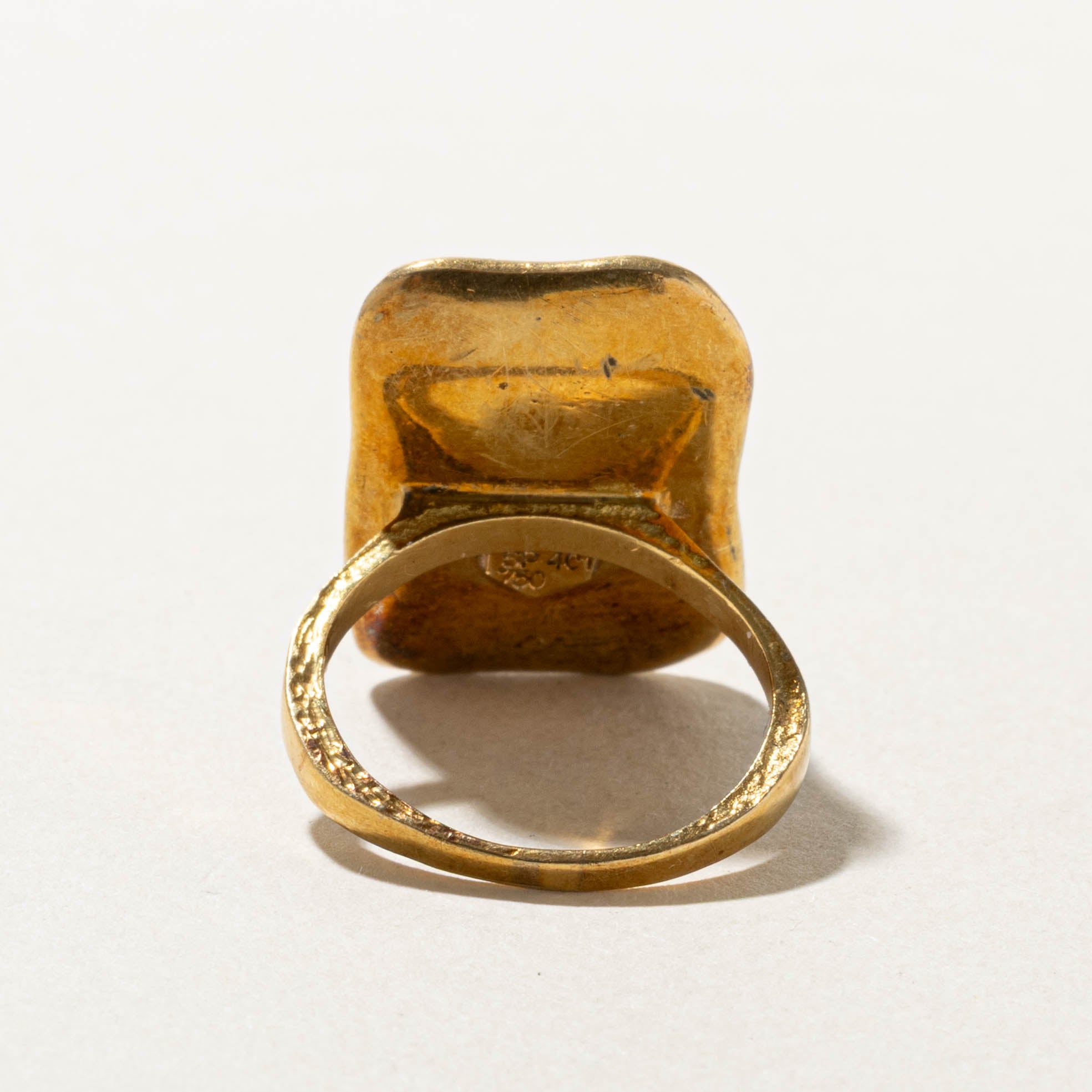18k Libra Zodiac Ring | SZ 7.25