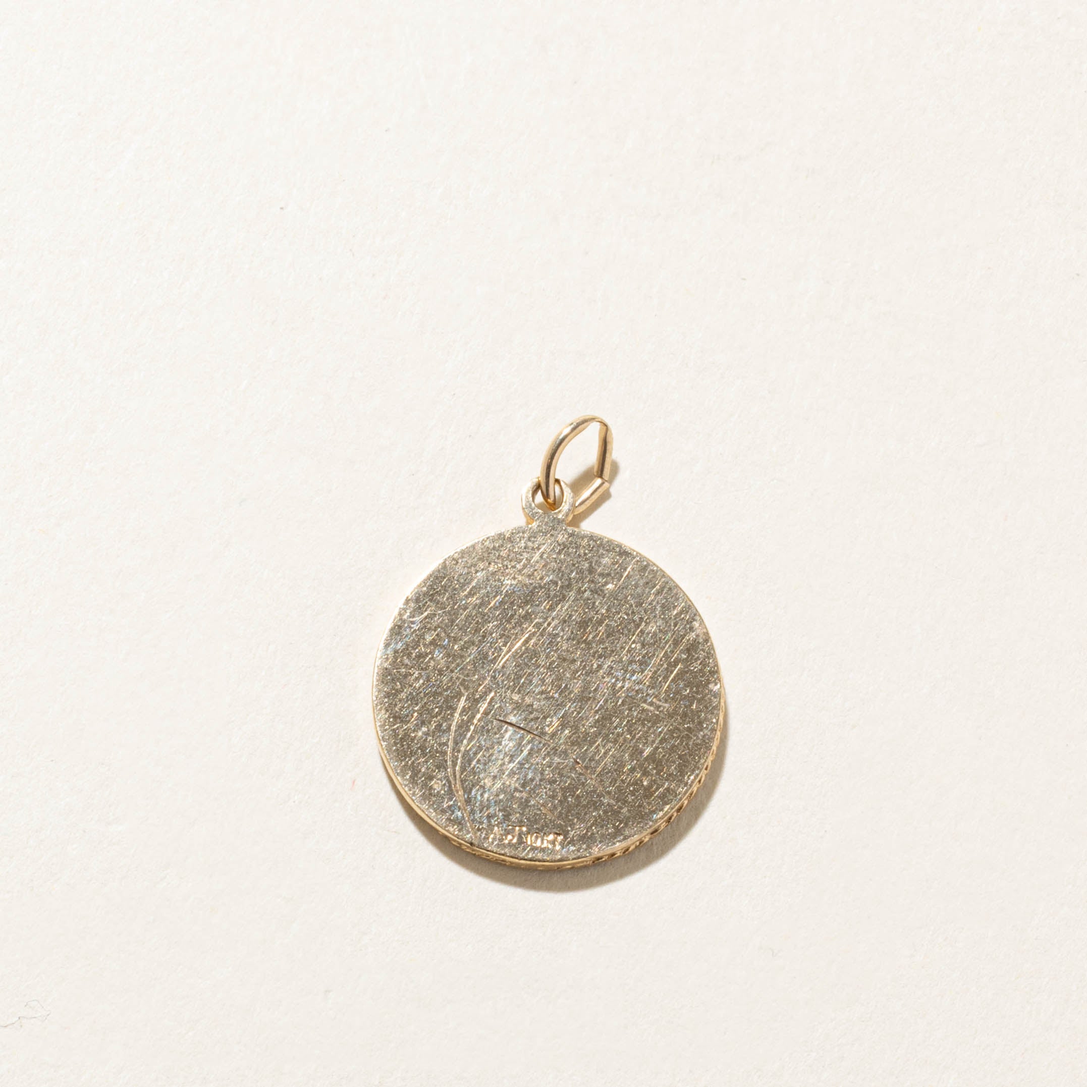 10k Scorpio Zodiac Pendant