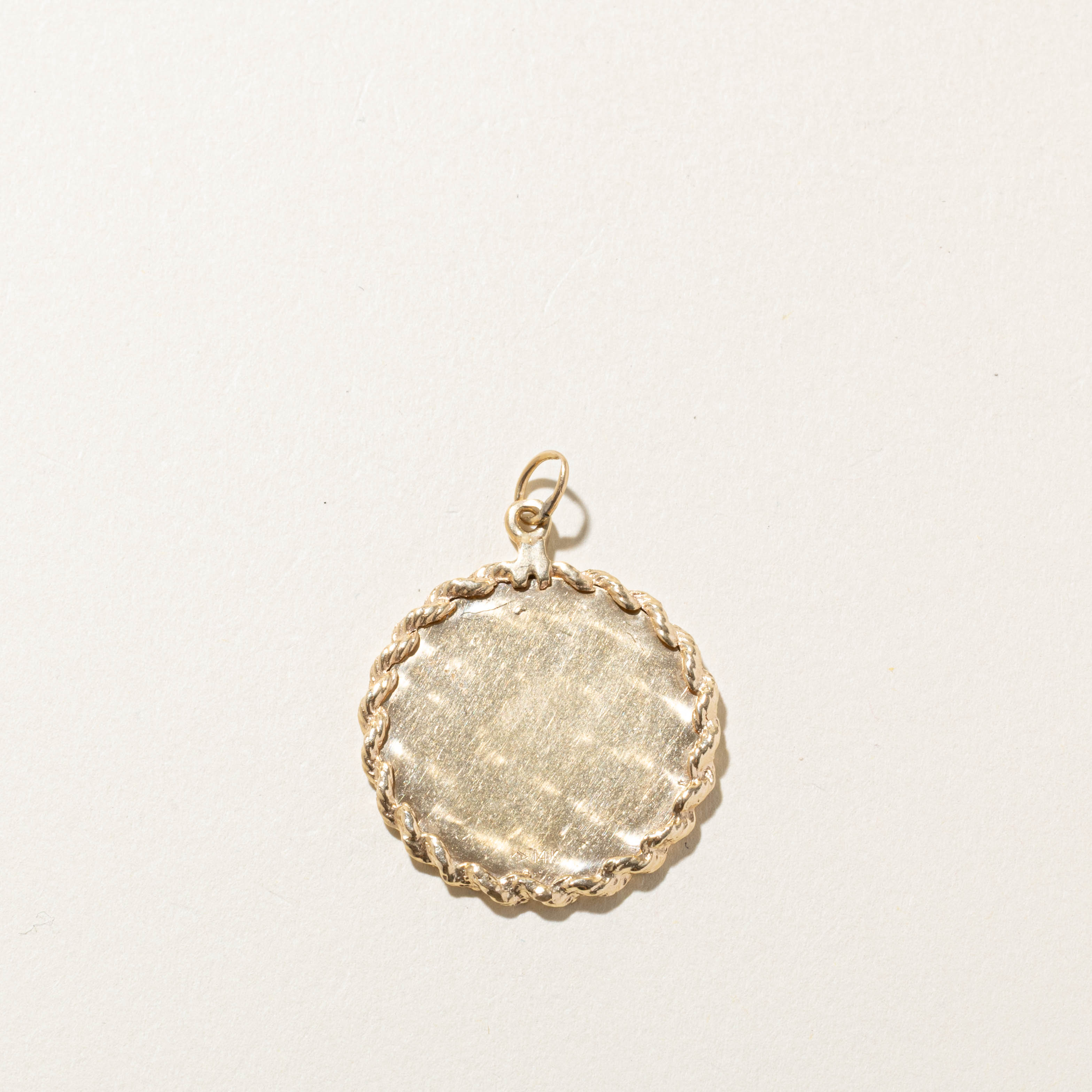 14k Scorpio Zodiac Pendant