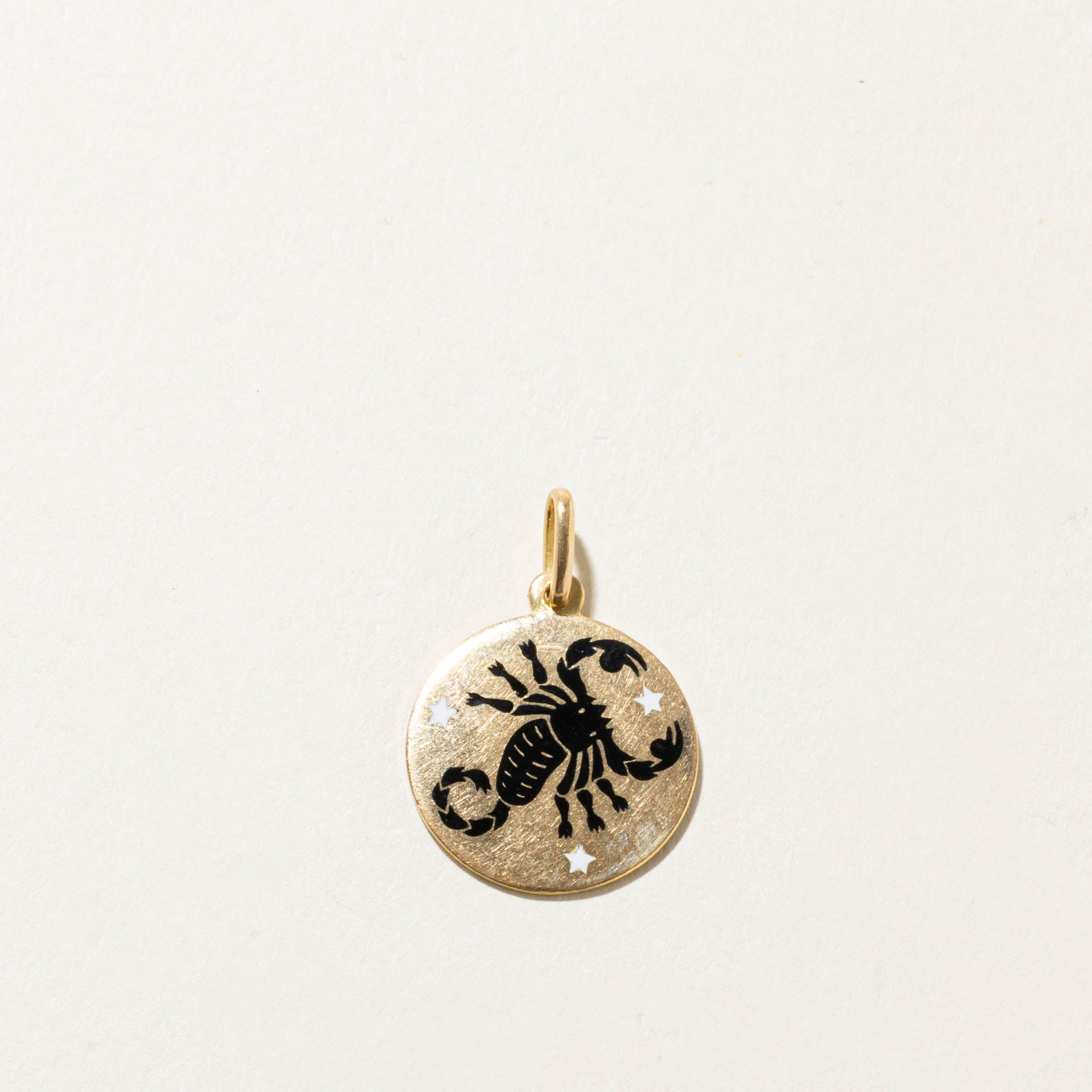 18k Scorpio Zodiac Charm