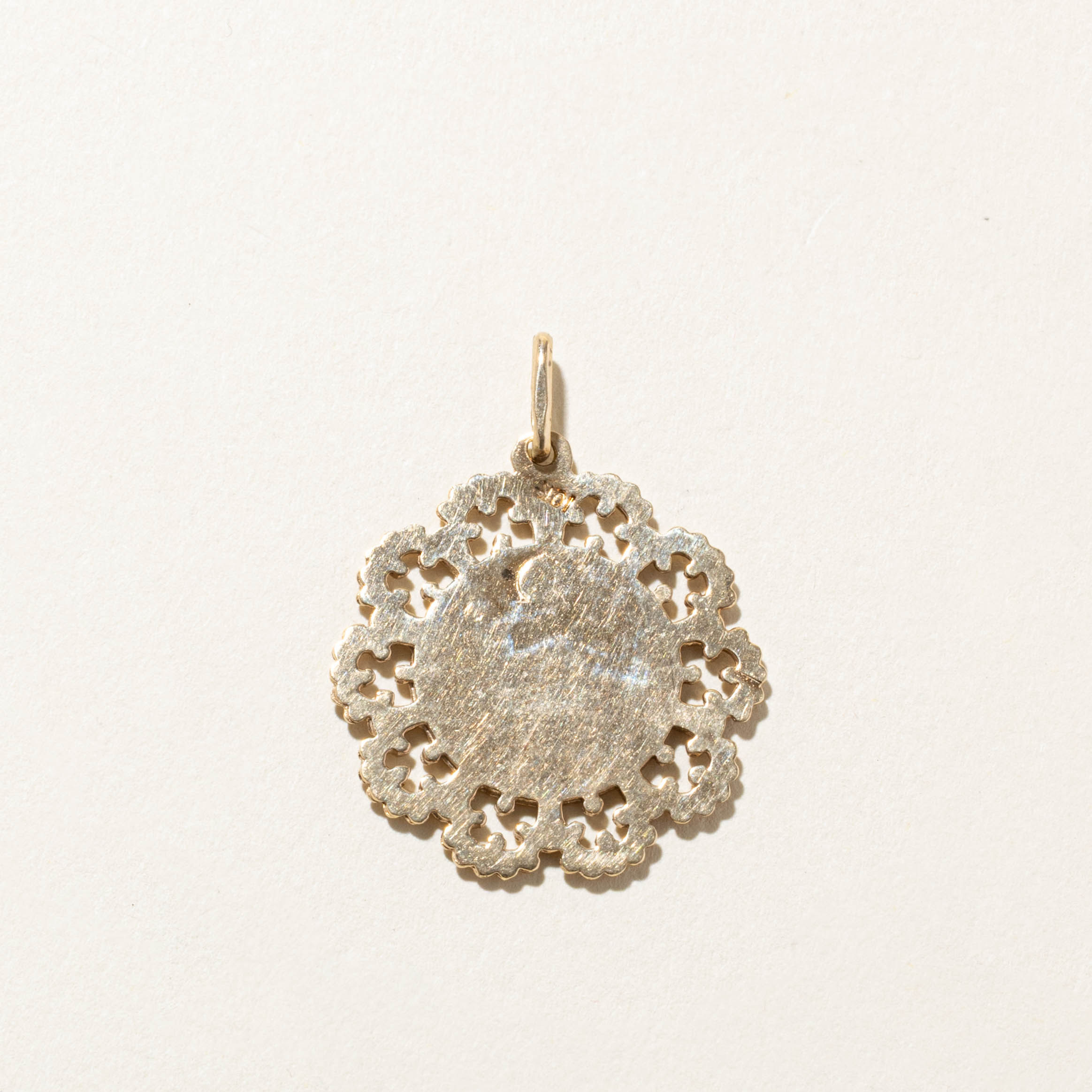 14k Saggitarius Zodiac Pendant
