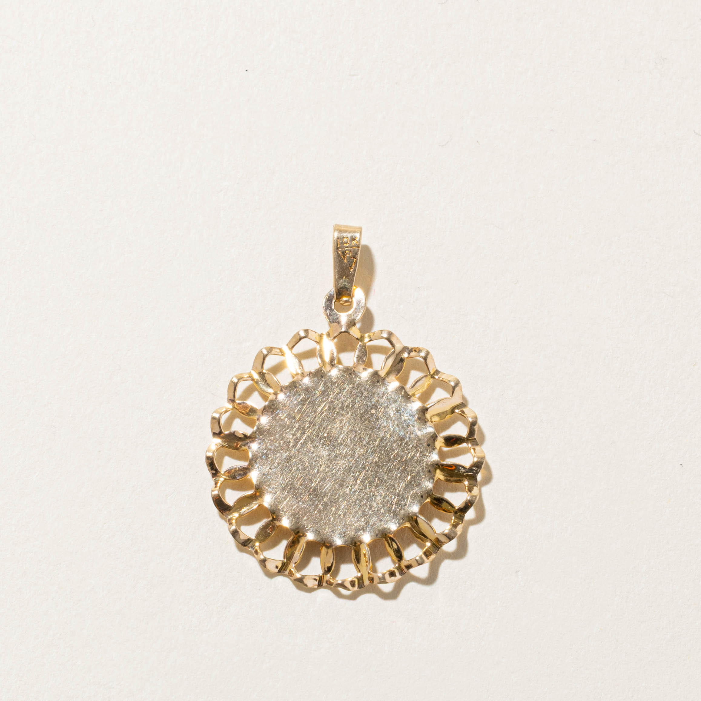 10k Saggitarius Zodiac Pendant