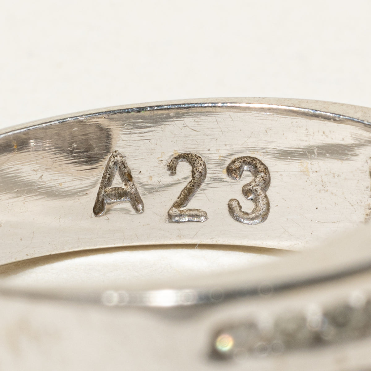 18k Multi Row Diamond Geometric Bypass Ring | 0.40ctw | SZ 9.5