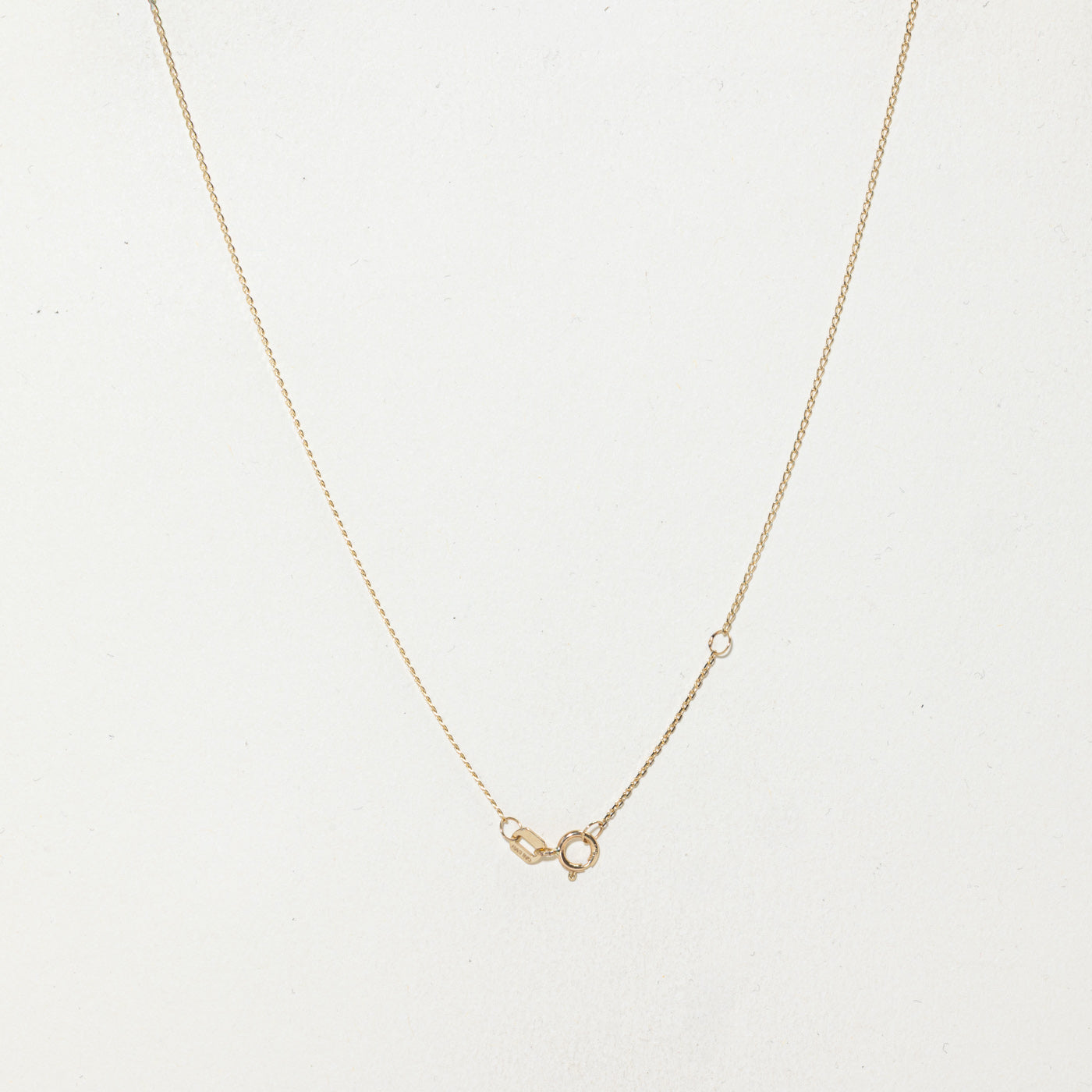 14k Pear Cut Pink Topaz Lariat Necklace | 1.30ctw | 17" + 4" Drop