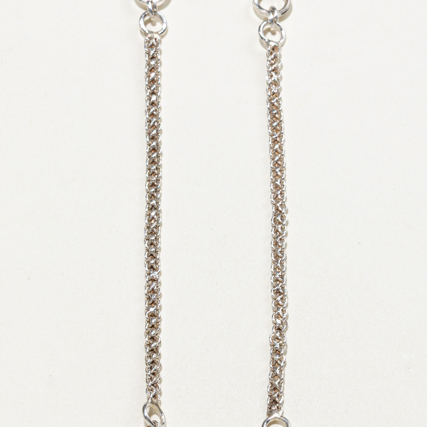 Sterling Silver Ornate Filigree Necklace | 17"