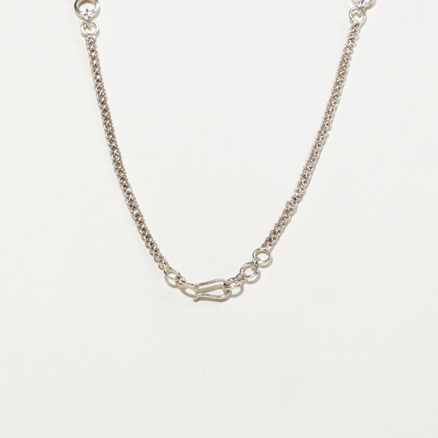 Sterling Silver Ornate Filigree Necklace | 17"