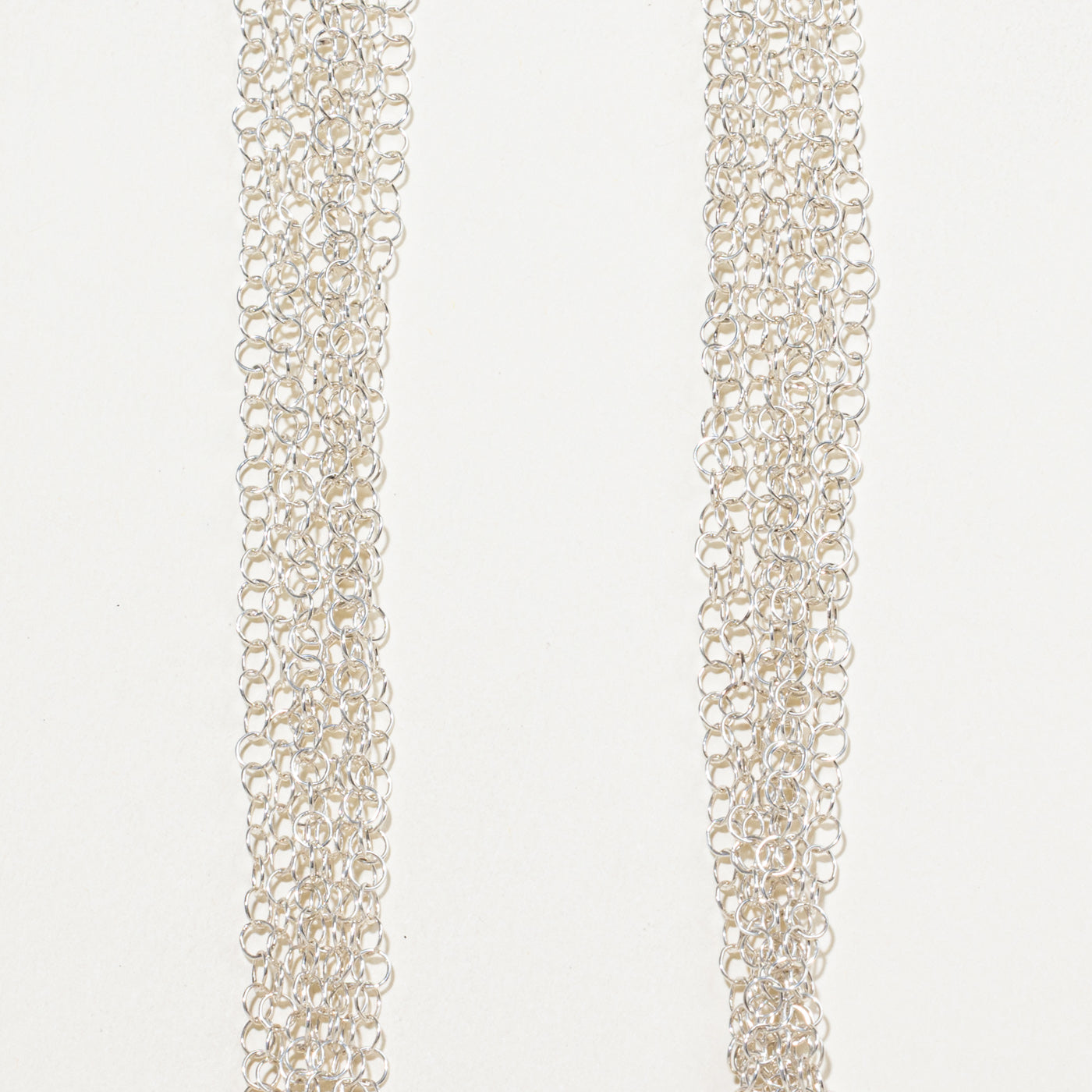 Sterling Silver Multi-Strand Circle Necklace | 16.5"