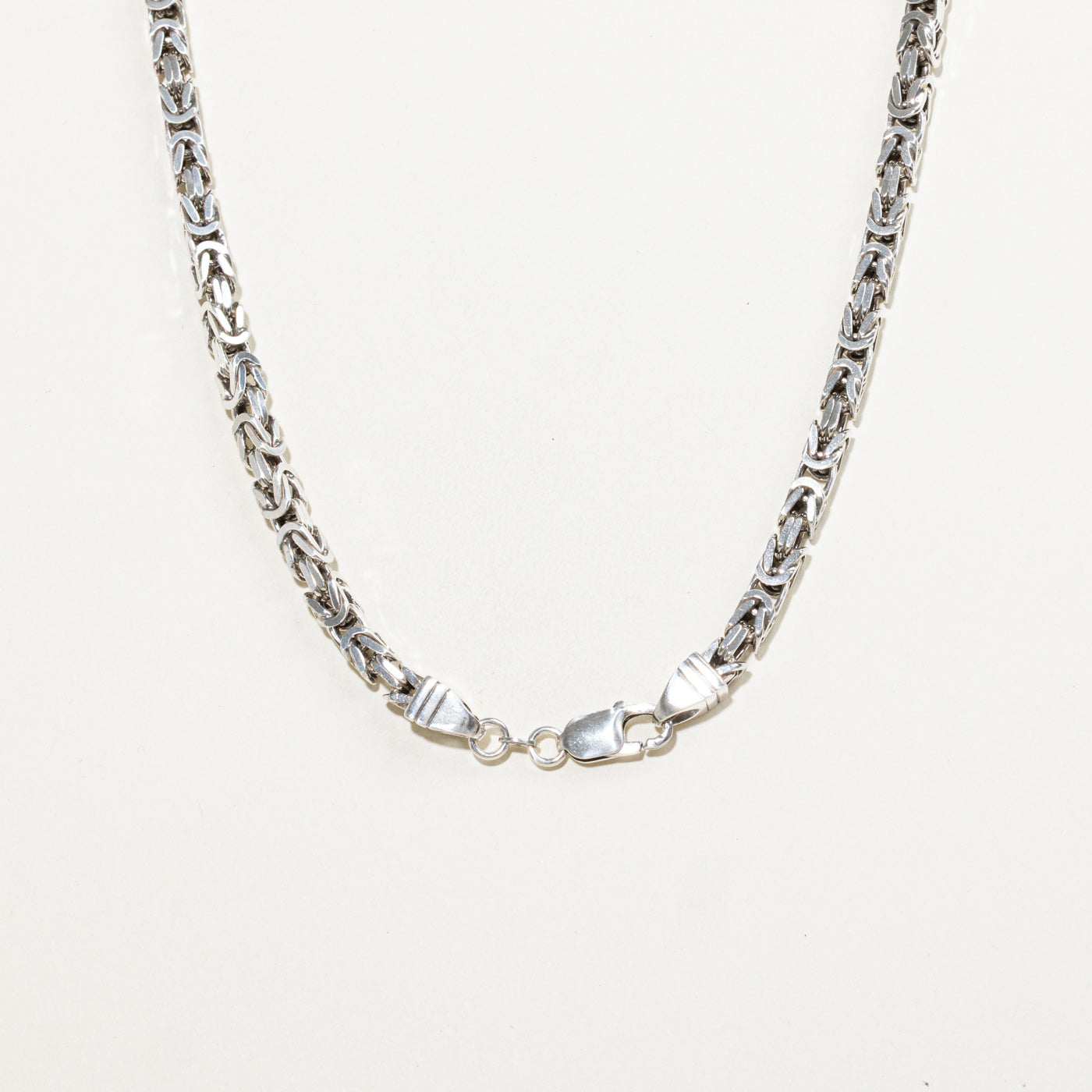 Sheffield Sterling Silver Byzantine Chain | 26.75"