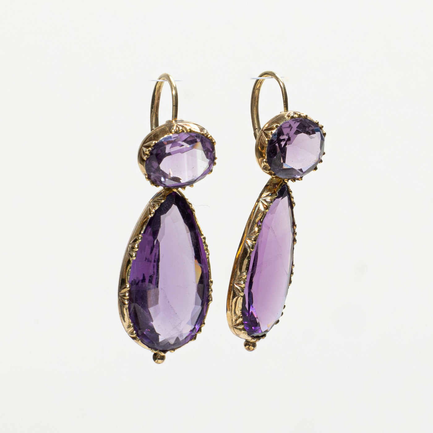 Vintage Amethyst Demi-Parure Necklace, Earring, Pendant & Brooch Set | 180ctw | 16"