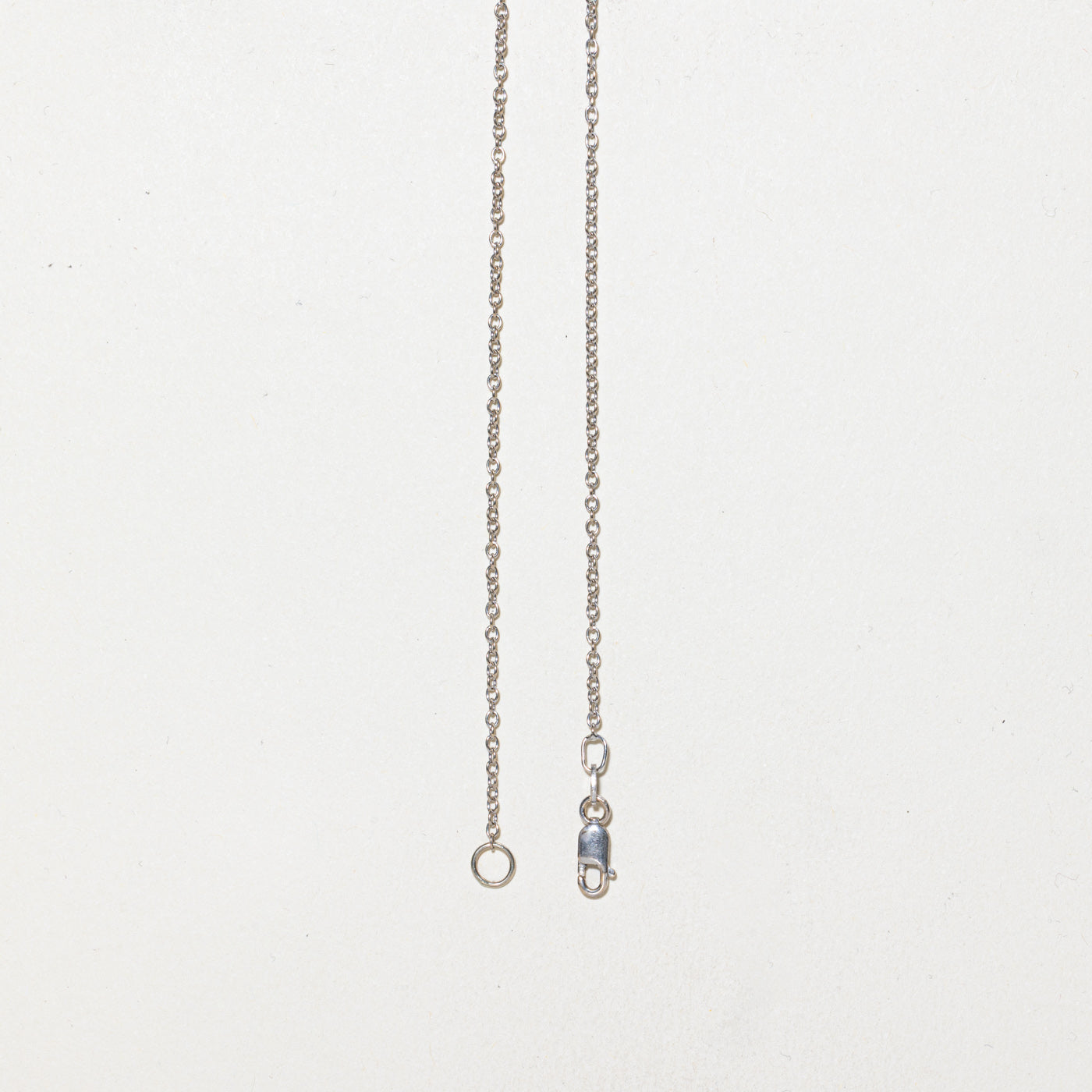 Two Diamond Teardrop Pendant Necklace | 0.20ctw | 18"