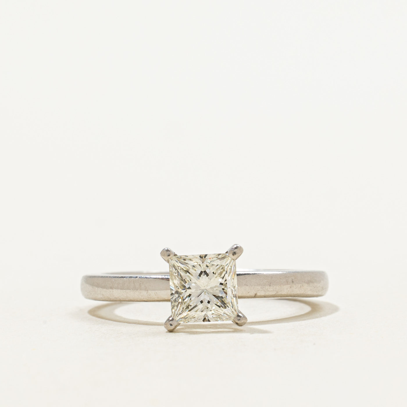 Princess Cut Diamond Engagement Ring | 0.76ct VS1/VS2 J | SZ 5