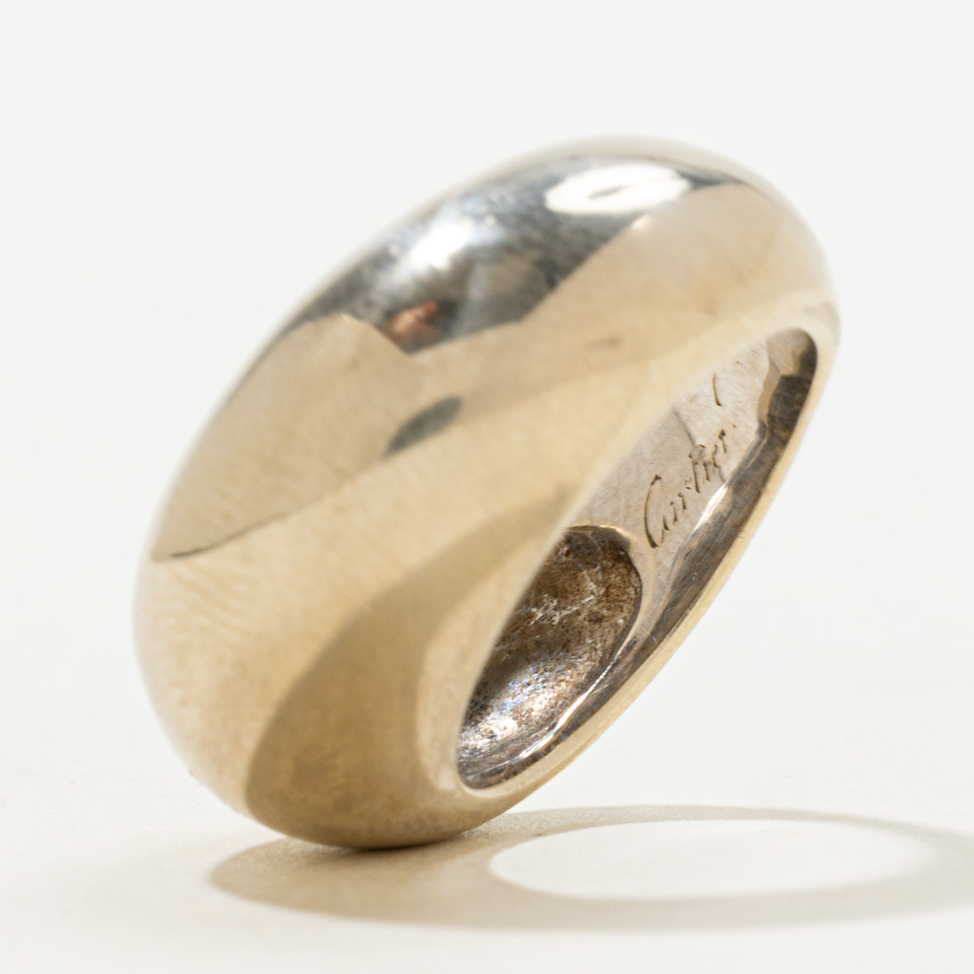 'Cartier' Vintage 18k Nouvelle Vague Ring | SZ 4.25