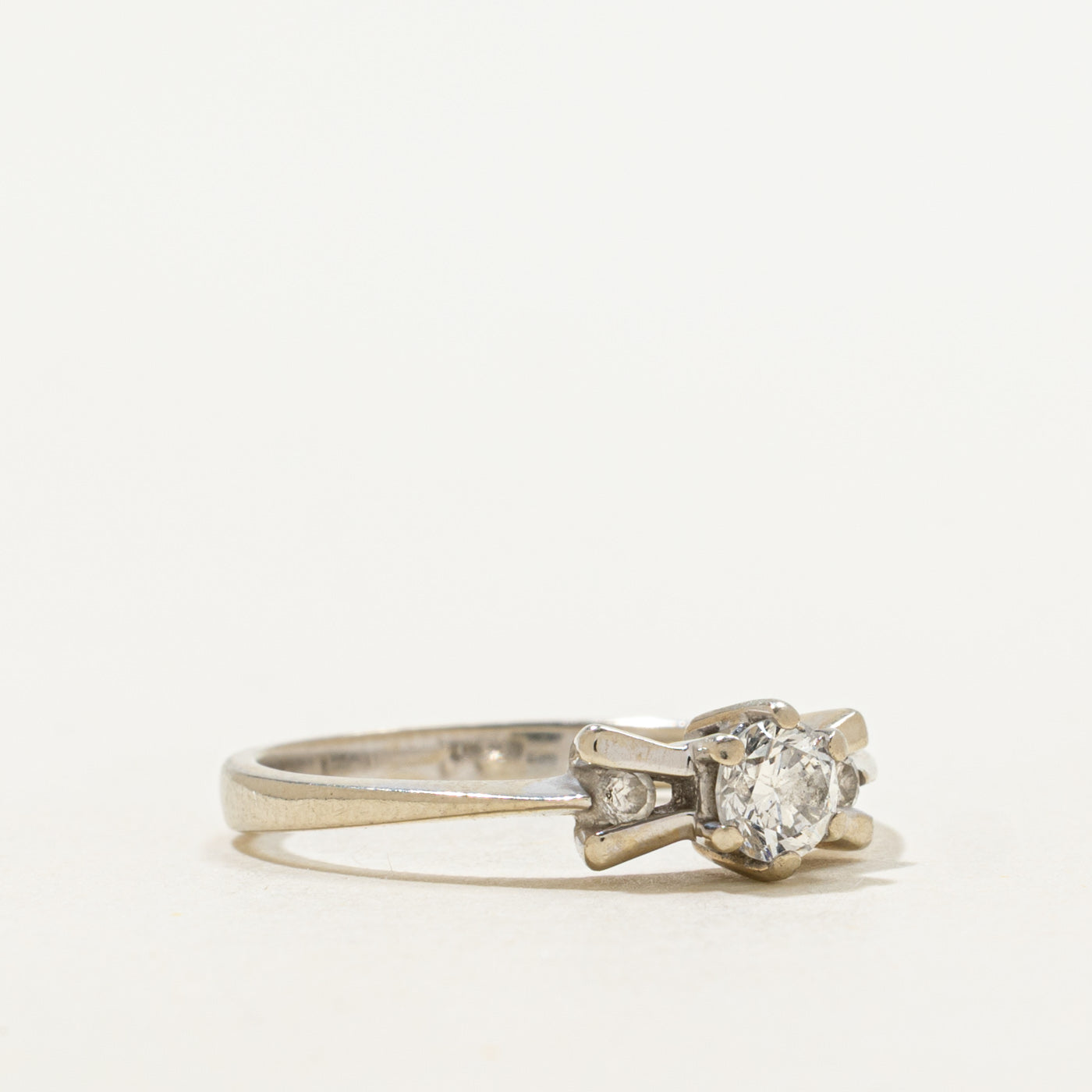 Diamond Accented Bow Ring | 0.27ctw | SZ 6.25