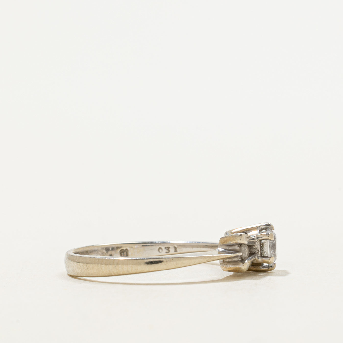 Diamond Accented Bow Ring | 0.27ctw | SZ 6.25