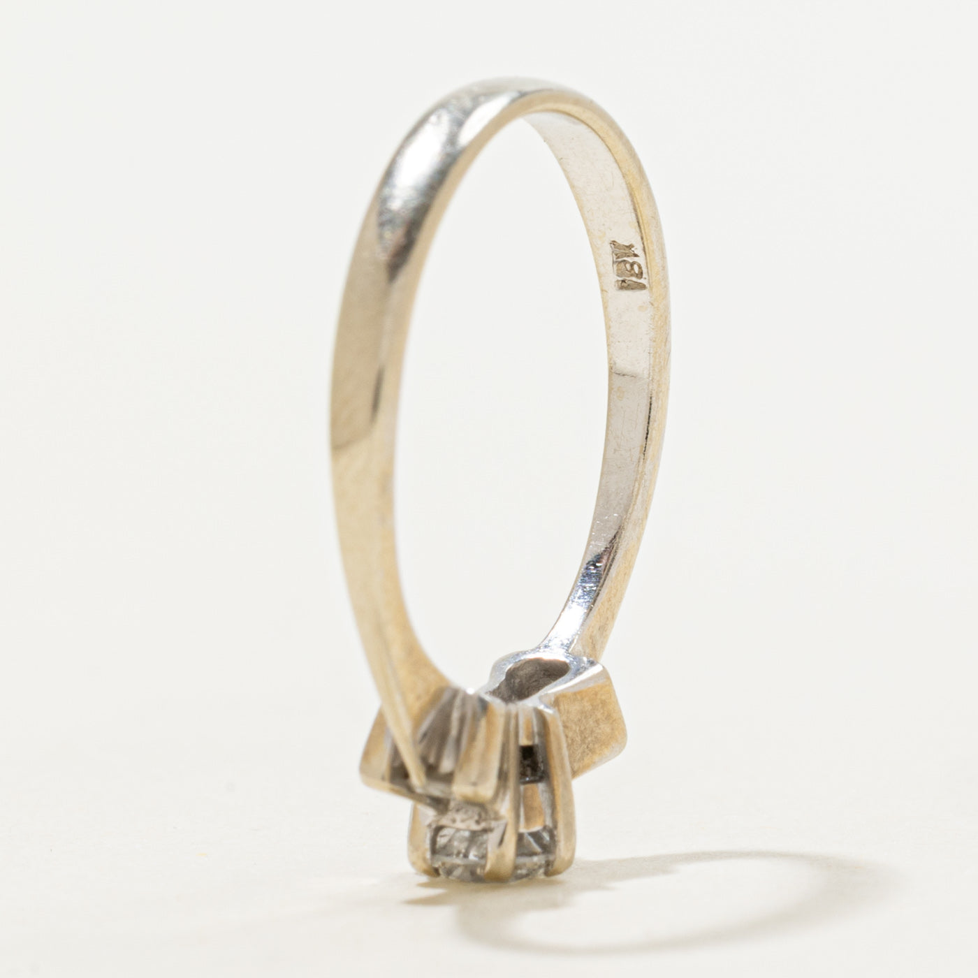 Diamond Accented Bow Ring | 0.27ctw | SZ 6.25