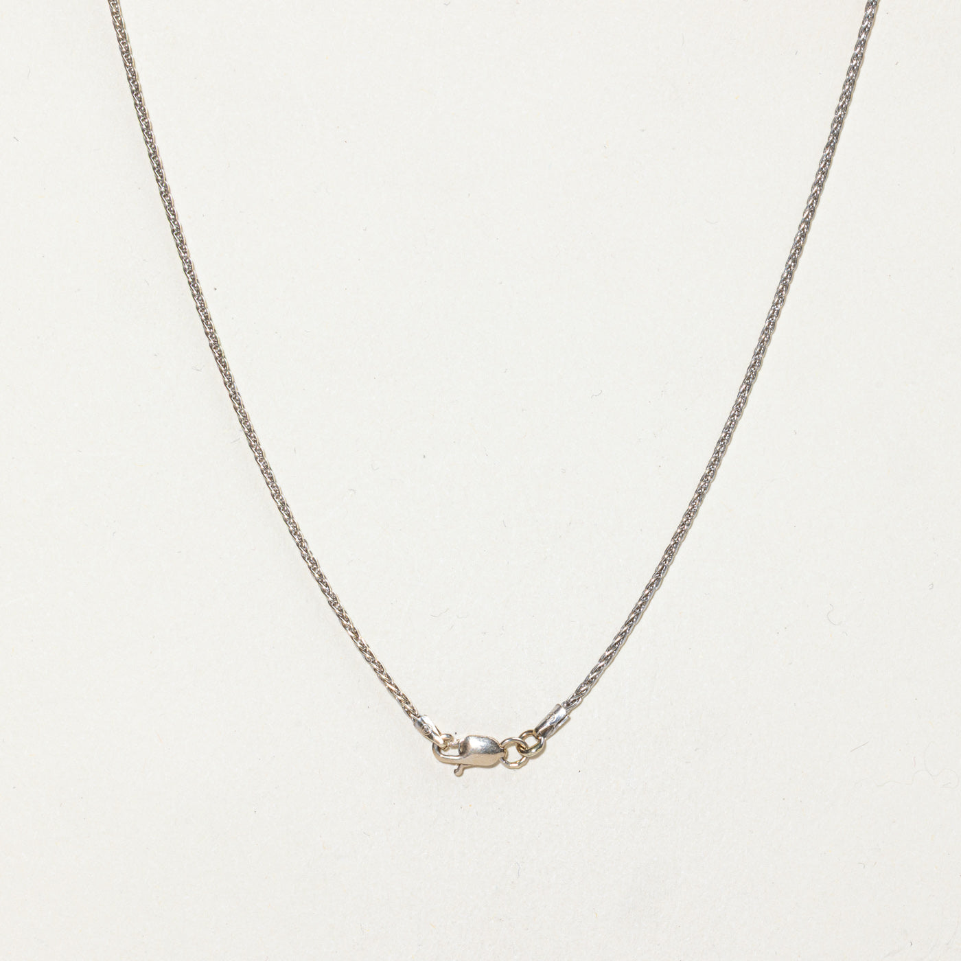 Bezel Set Solitaire Diamond Pendant Necklace | 0.85ct I1 G/H | 17"